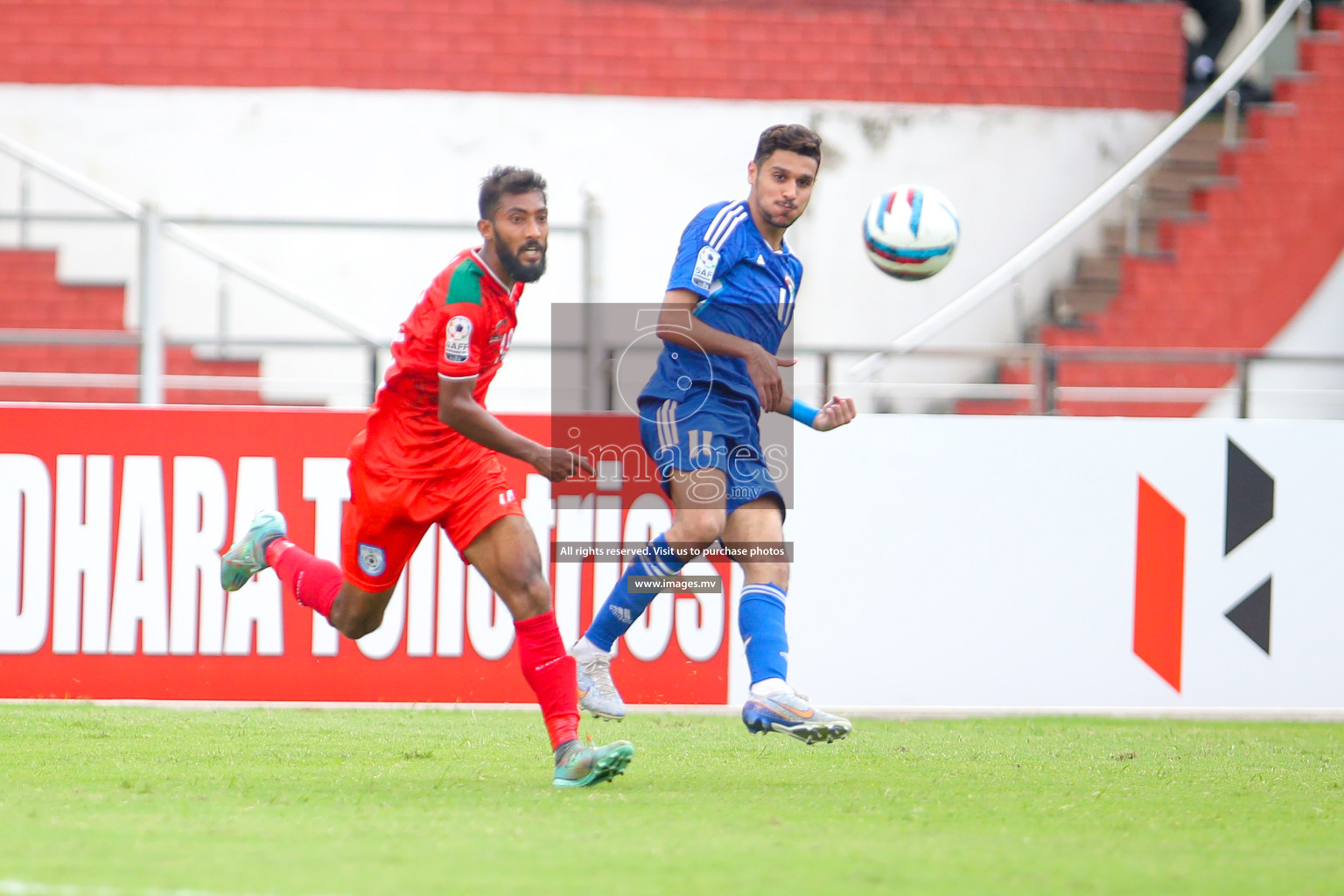 Kuwait vs Bangladesh in the Semi-final of SAFF Championship 2023 held in Sree Kanteerava Stadium, Bengaluru, India, on Saturday, 1st July 2023. Photos: Nausham Waheed, Hassan Simah / images.mv