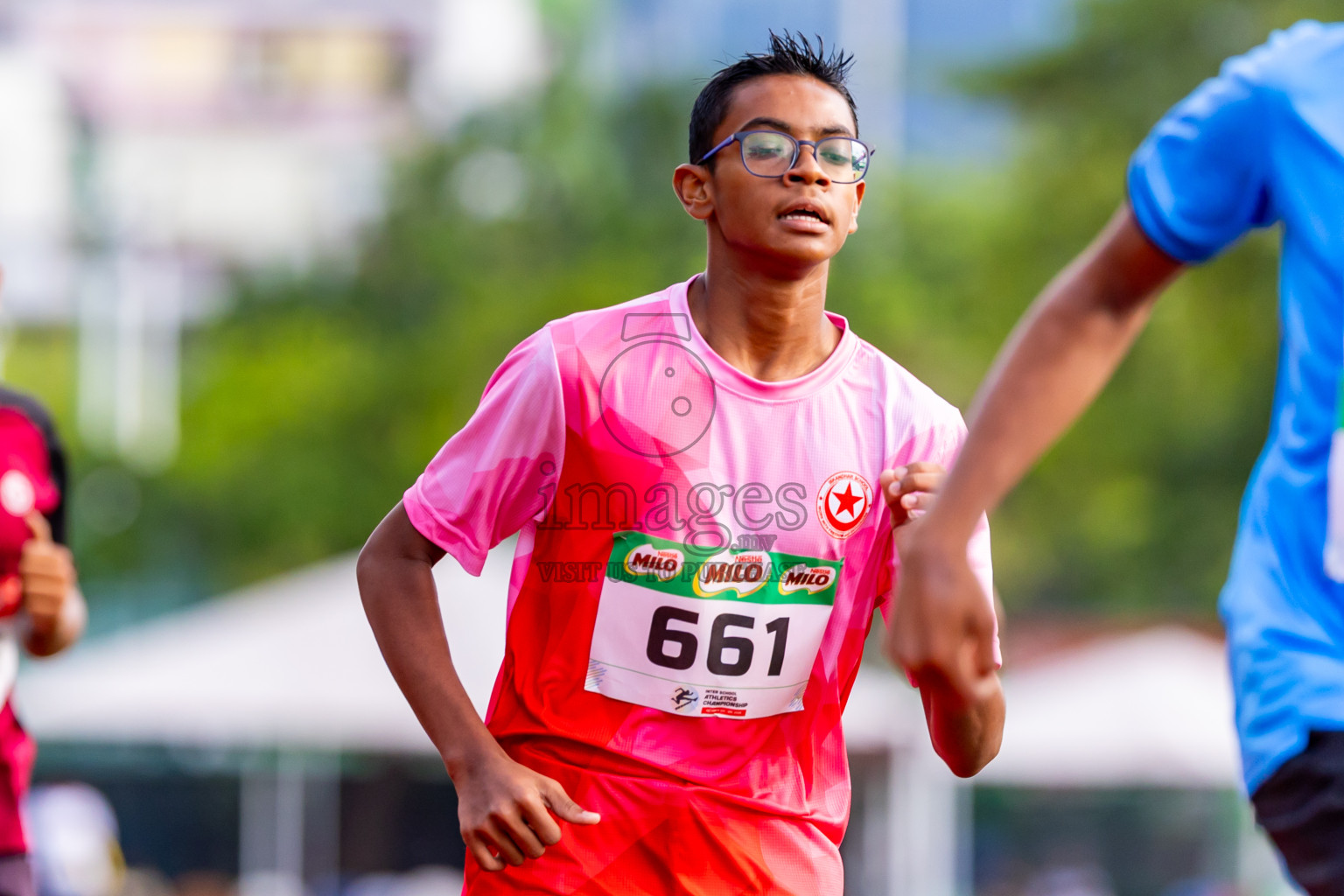Day 5 of Inter-school Athletics Championship 2025 held in Ekuveni Synthetic Track, Male', Maldives on Saturday, 11th October 2025. Photos by: Nausham Waheed / Images.mv