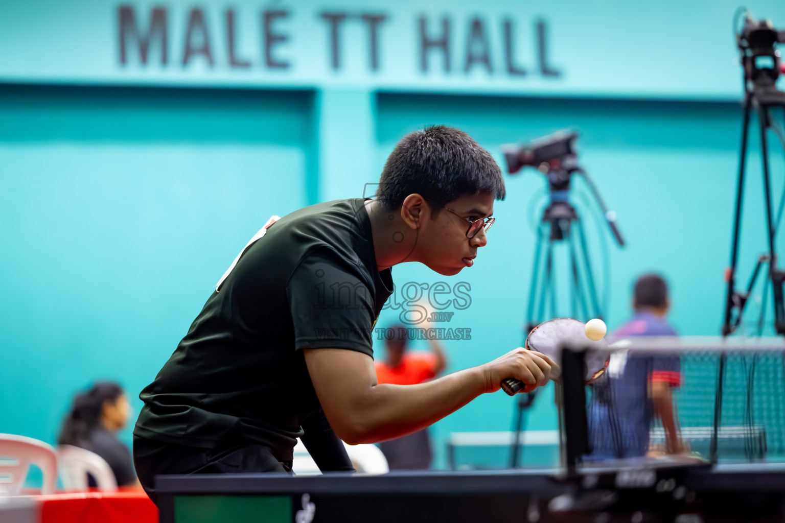 Day 2 of BML 63rd National Table Tennis Tournament 2025 was held on Tuesday, 26th August 2025 in Male' TT Hall, Male', Maldives. Photos: Nausham Waheed / images.mv
