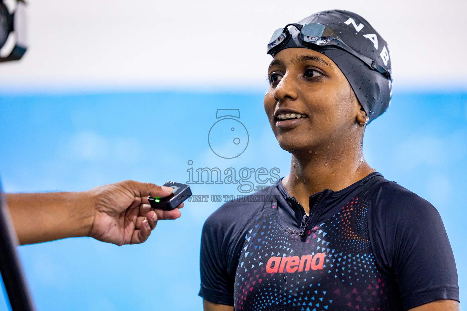 Day 5 of 20th Inter-school Swimming Competition 2024 held in Hulhumale', Maldives on Wednesday, 16th October 2024. Photos: Nausham Waheed / images.mv