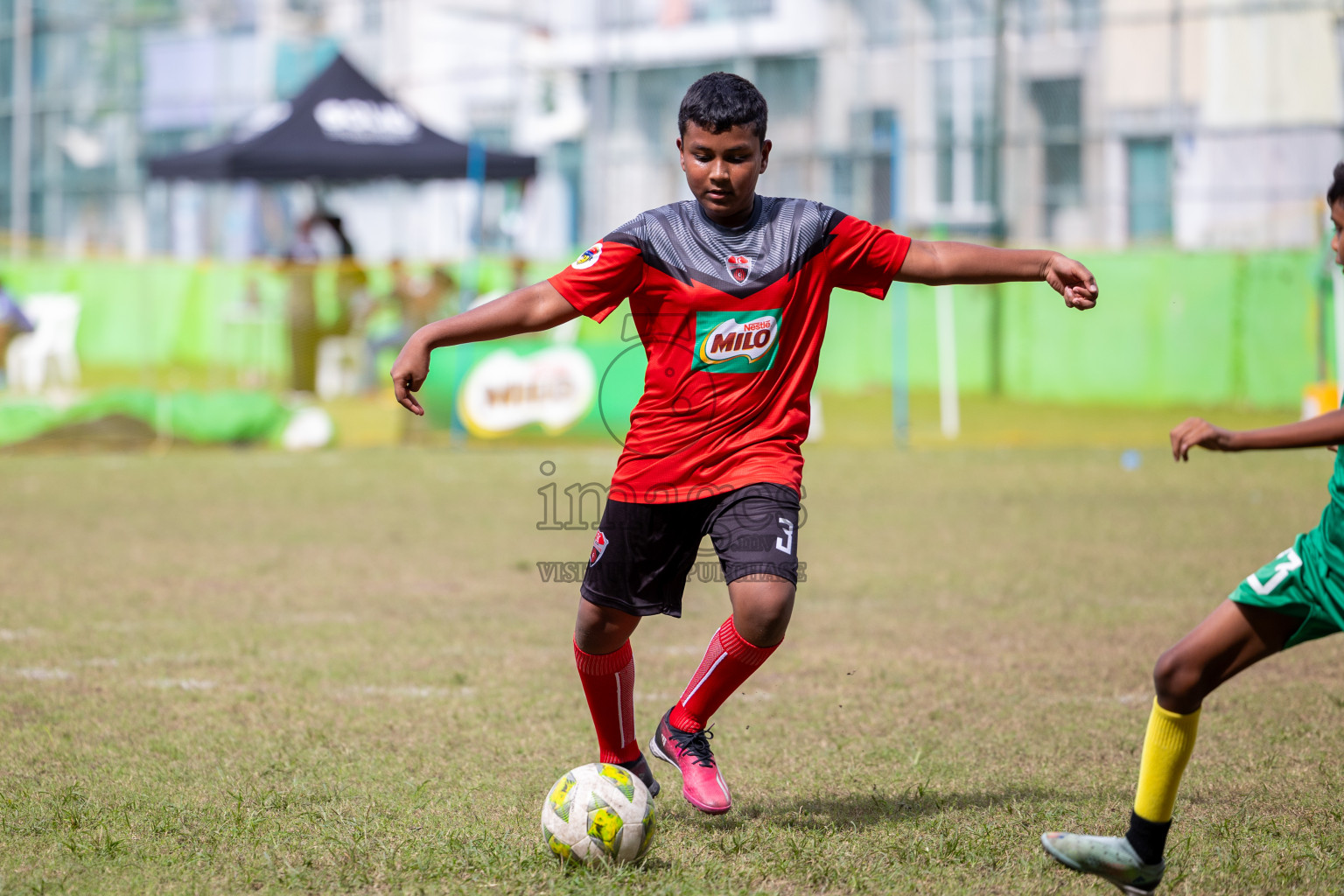 Day 2 of MILO Academy Championship 2024 - U12 was held at Henveiru Grounds in Male', Maldives on Friday, 5th July 2024. Photos: Mohamed Mahfooz Moosa / images.mv