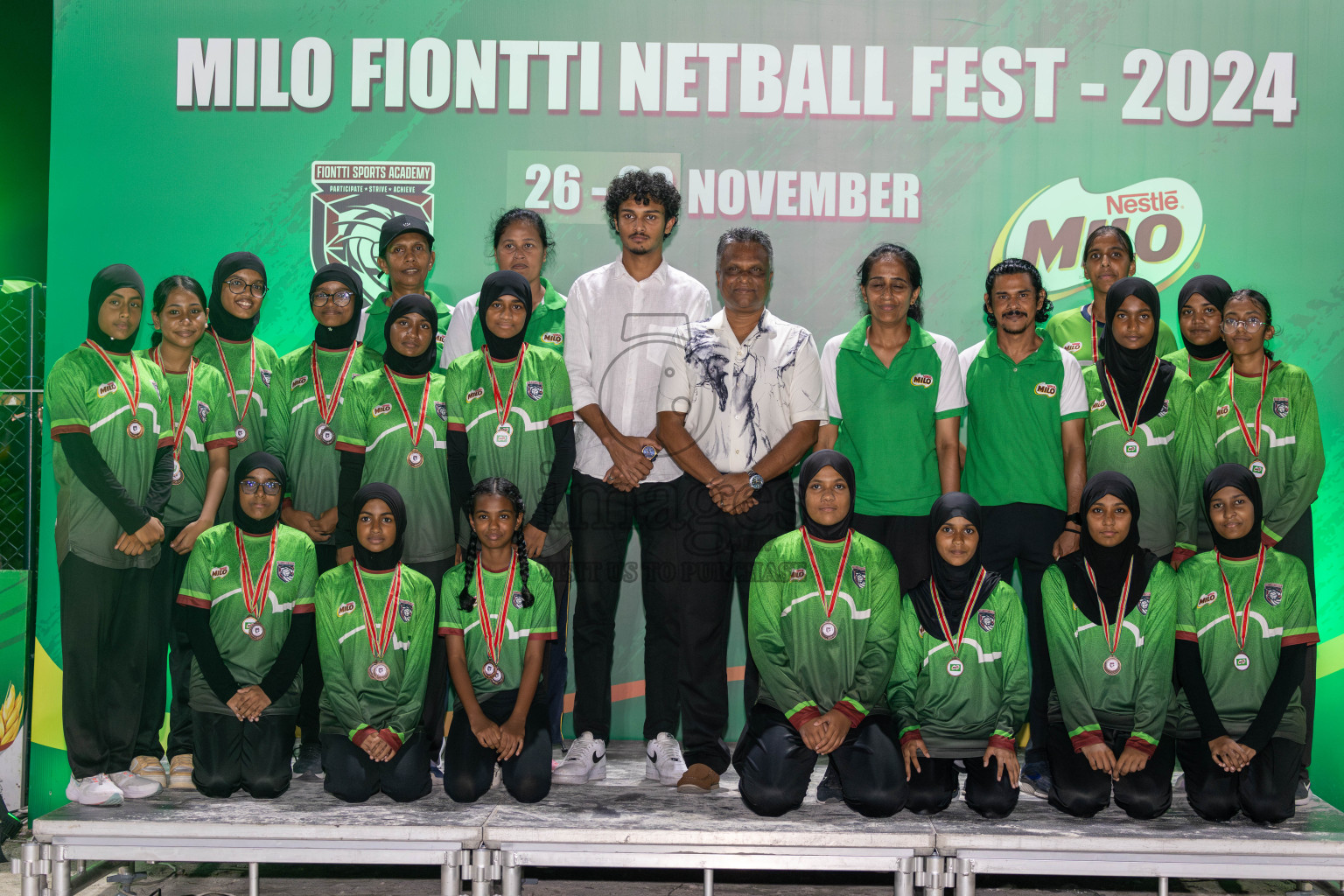 MILO Fiontti Netball Fest 2024 held from Tuesday 26th November to Friday 29th November 2024. Photos: Mohamed Mahfooz Moosa