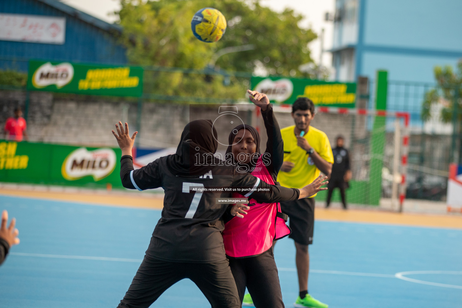 Day 12 of Milo 6th Inter Office Handball Tournament 2022 - Photos by Hassan Simah