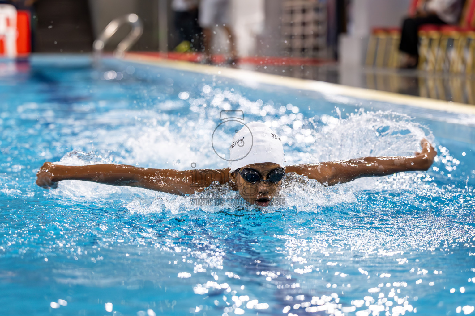 Day 2 of 20th BML Inter-school Swimming Competition 2024 held in Hulhumale', Maldives on Sunday, 13th October 2024. Photos: Ismail Thoriq / images.mv