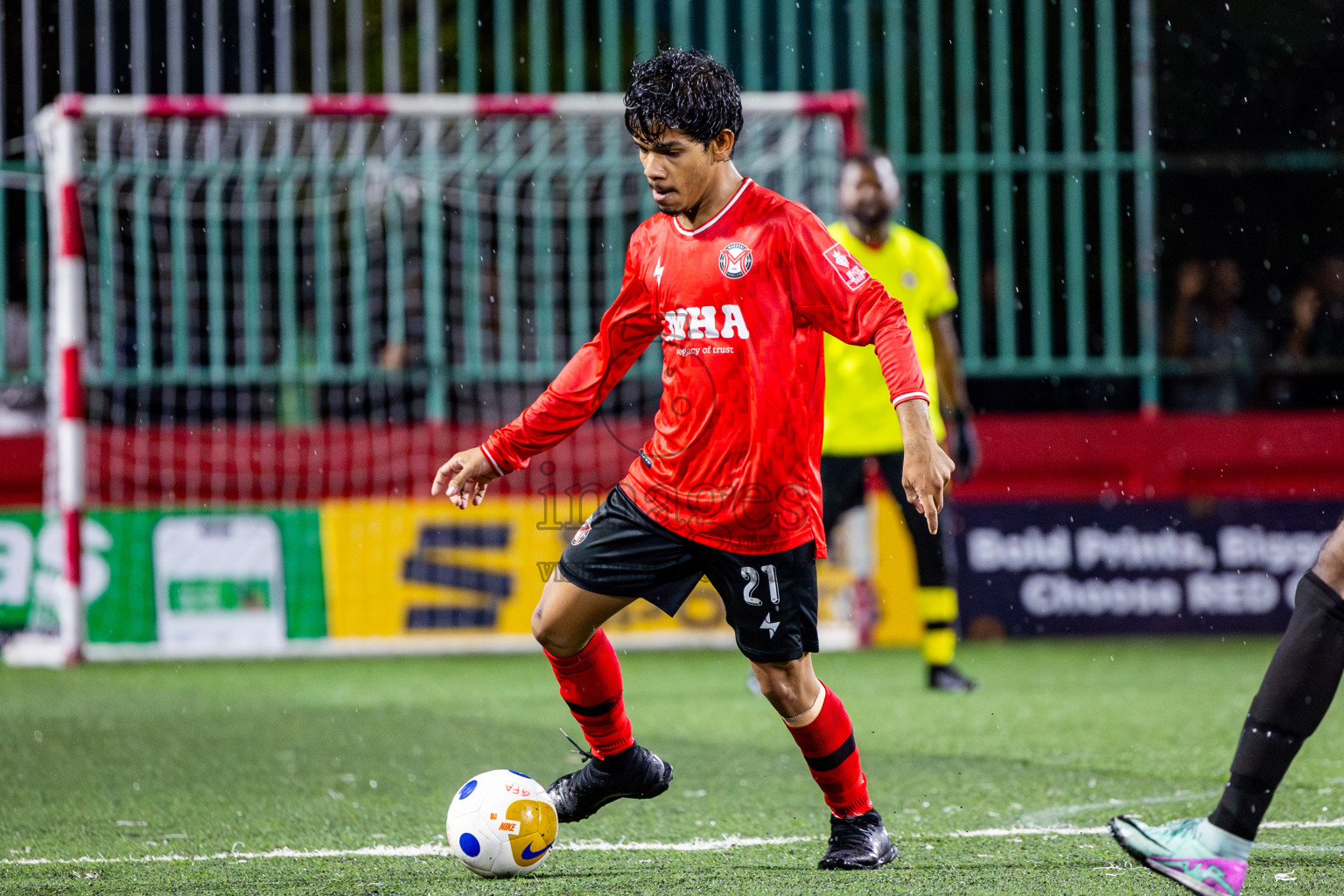 Sh Milandhoo VS Sh Maroshi in Day 6 of Golden Futsal Challenge 2025 on Friday, 6th January 2025, in Hulhumale', Maldives Photos: Nausham Waheed / images.mv