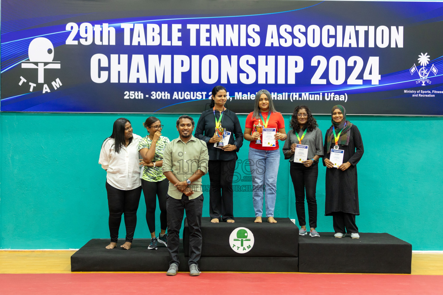 29th Table Tennis Association Championship 2024, 30th August 2024 at Male'TT Hall,Photos by Shuu Abdul Sattar