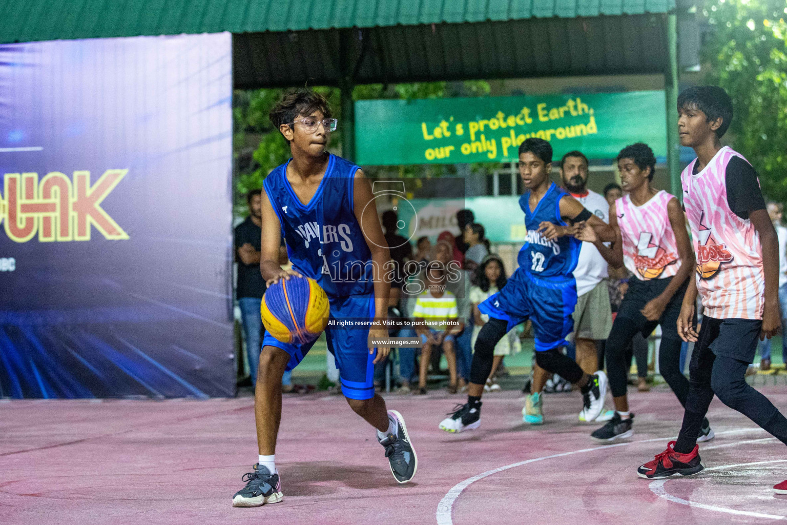 Day4 of Slamdunk by Sosal on 15th April 2023 held in Male'. Photos: Nausham waheed /images.mv