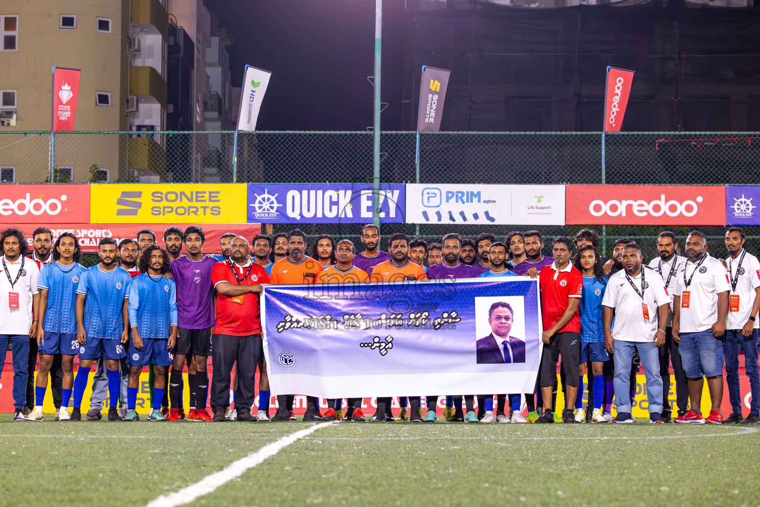 GA Kanduhulhudhoo vs GA Gemanafushi in Day 27 of Golden Futsal Challenge 2024 was held on Saturday , 10th February 2024 in Hulhumale', Maldives
Photos: Ismail Thoriq / images.mv