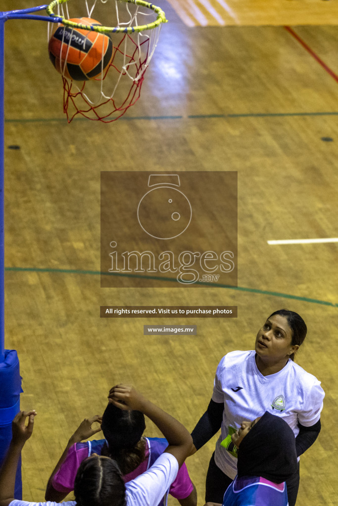 Sports Club Shining Star vs Club Green Streets in the Milo National Netball Tournament 2022 on 17 July 2022, held in Social Center, Male', Maldives. Photographer: Hassan Simah / Images.mv