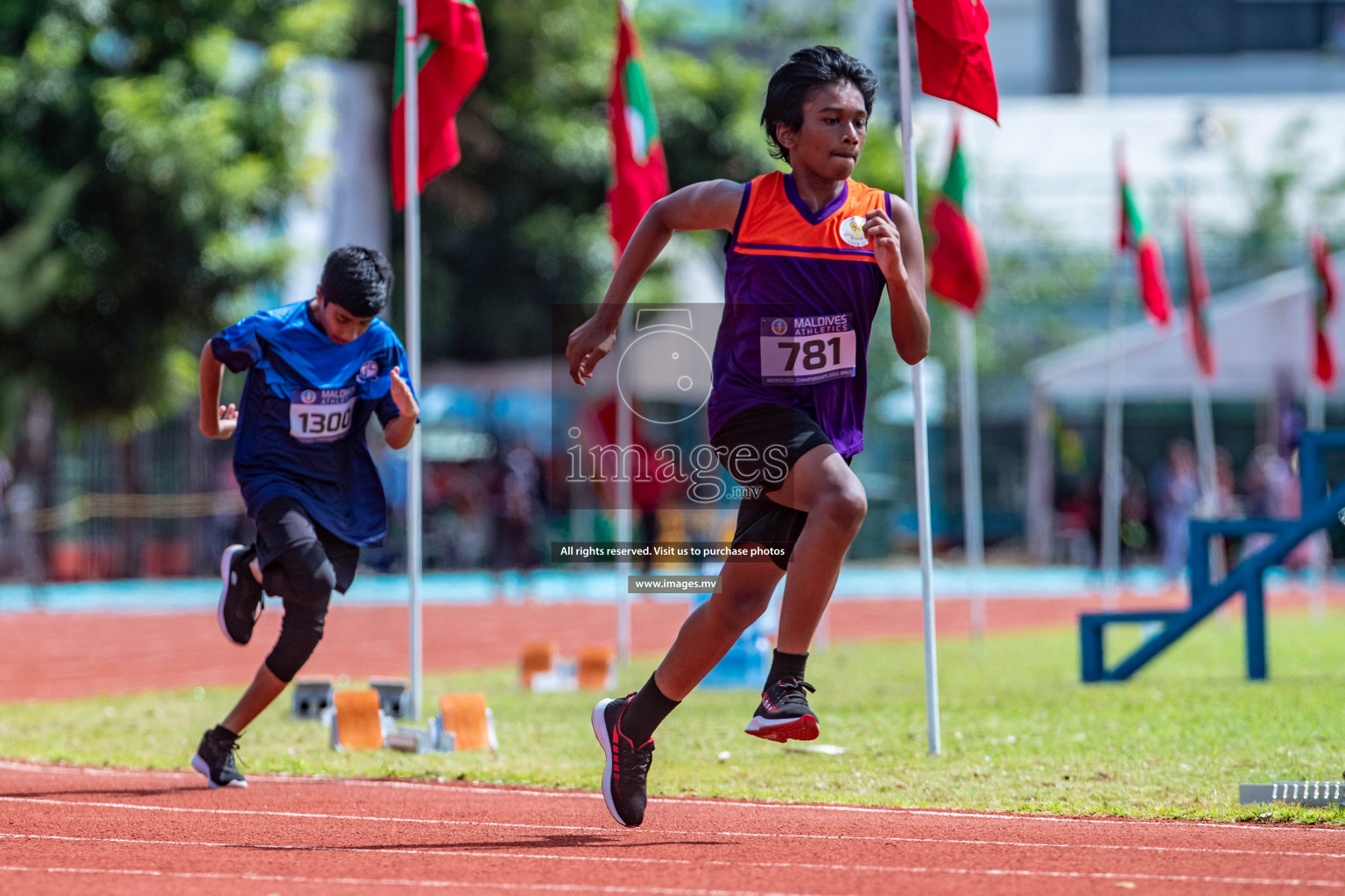 Day 2 of Inter-School Athletics Championship held in Male', Maldives on 24th May 2022. Photos by: Maanish / images.mv