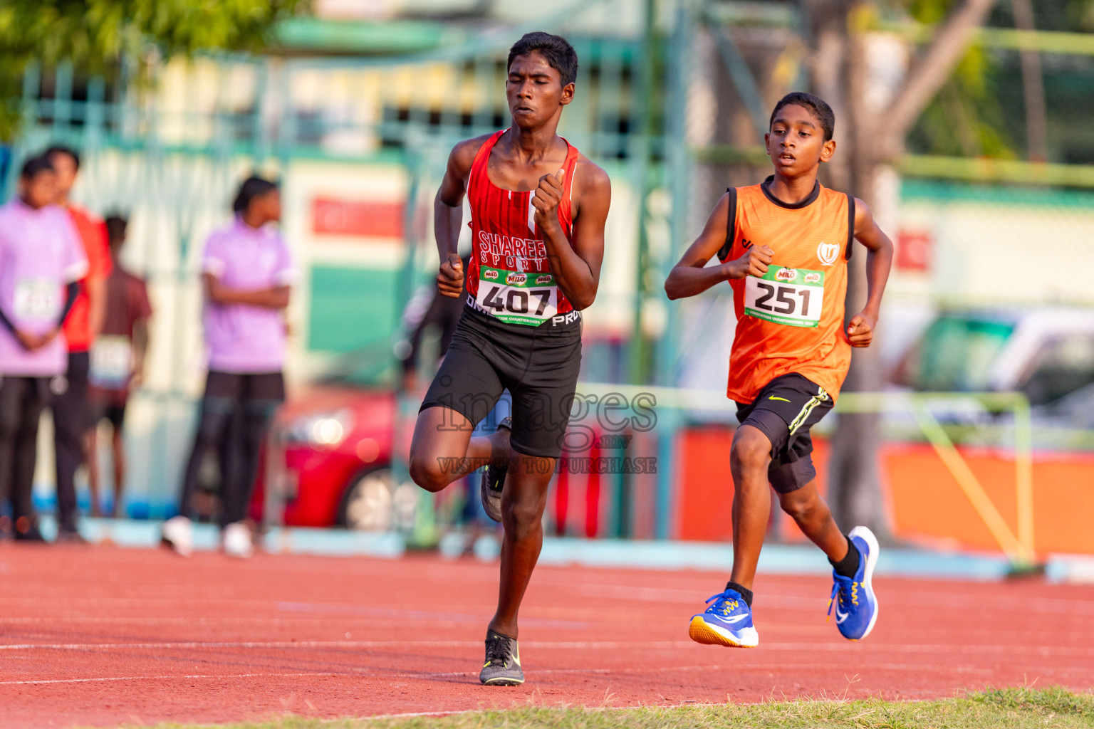 Day 2 of MILO Athletics Association Championship was held on Wednesday, 6th May 2024 in Male', Maldives. Photos: Nausham Waheed