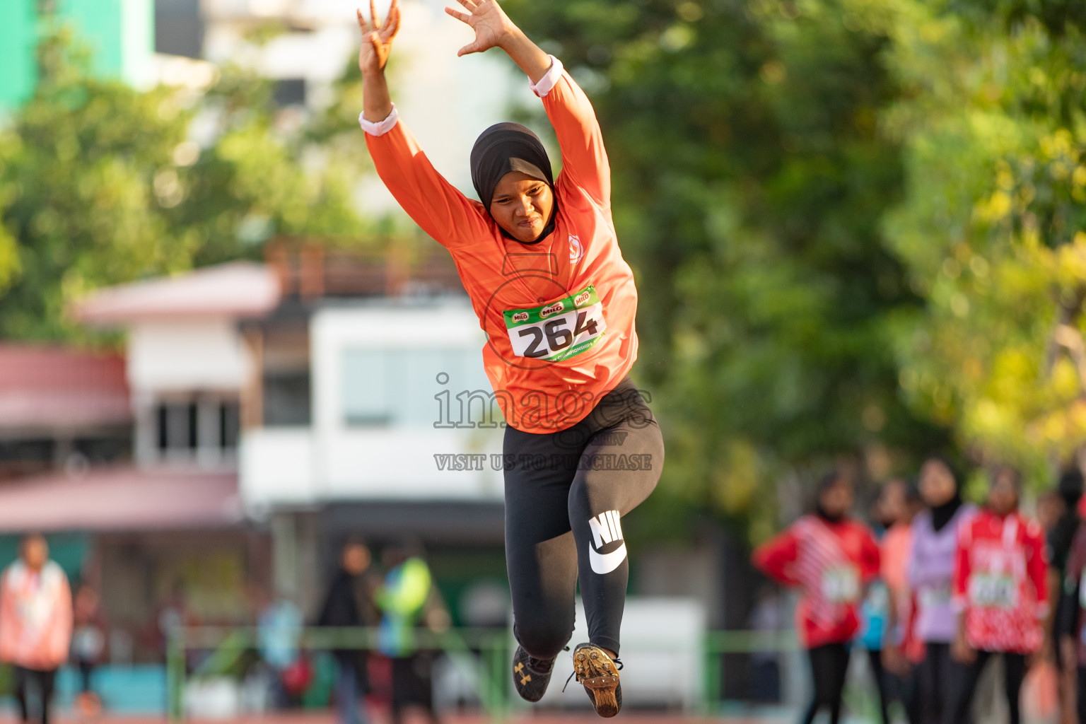 Day 4 of MILO Athletics Association Championship was held on Friday, 8th March 2024 in Male', Maldives. Photos: Hasna Hussain