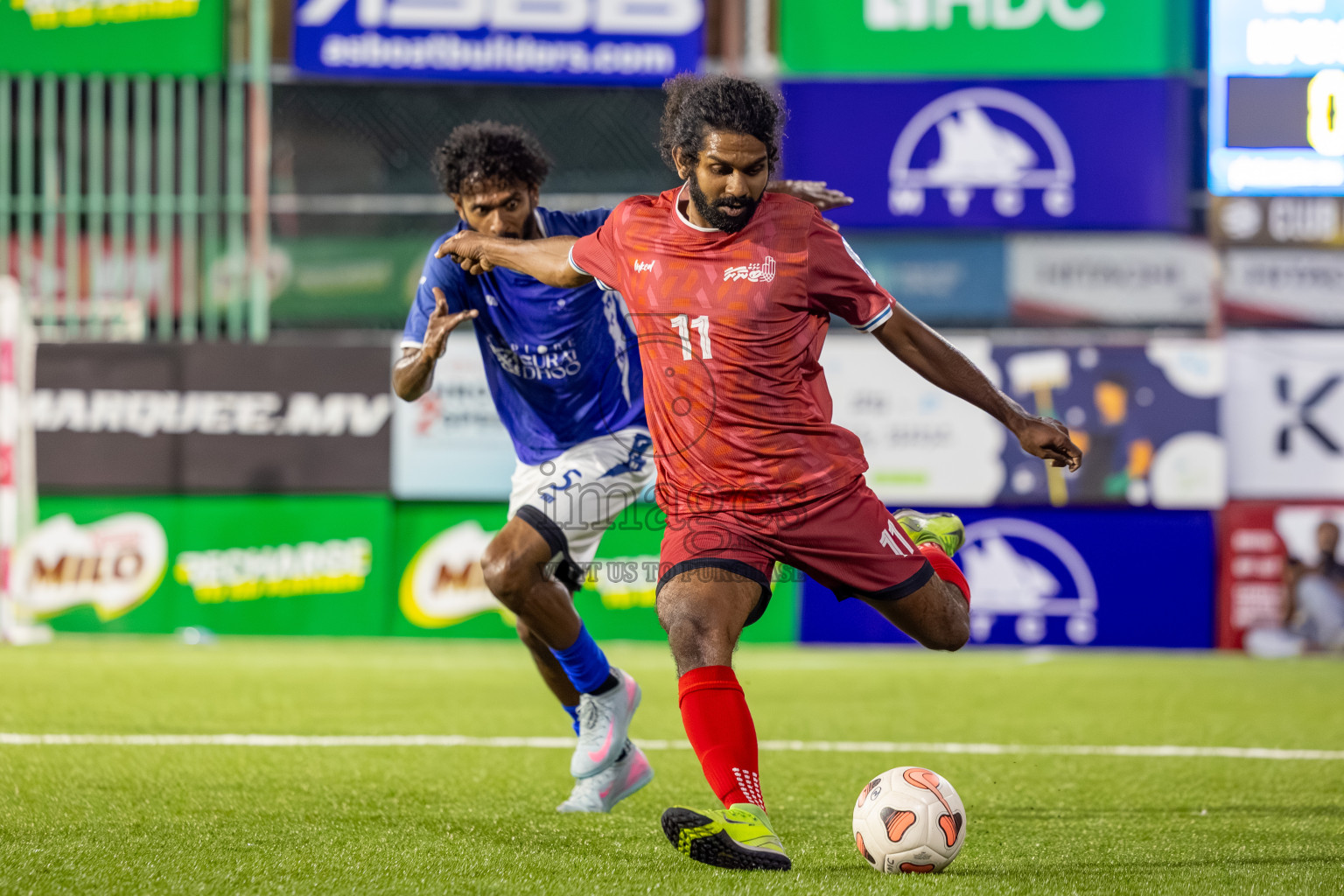 HPSN vs Club Binara in the finals of Club Maldives Classic 2025 at Rehendhi Futsal Grounds, Hulhumale, Maldives, on Monday, 6th October 2025. Photos: Ismail Thoriq, Mohamed Mahefooz Moosa / images.mv
