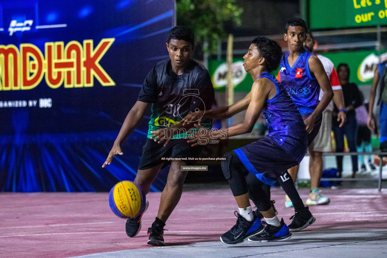 Day4 of Slamdunk by Sosal on 15th April 2023 held in Male'. Photos: Nausham waheed /images.mv