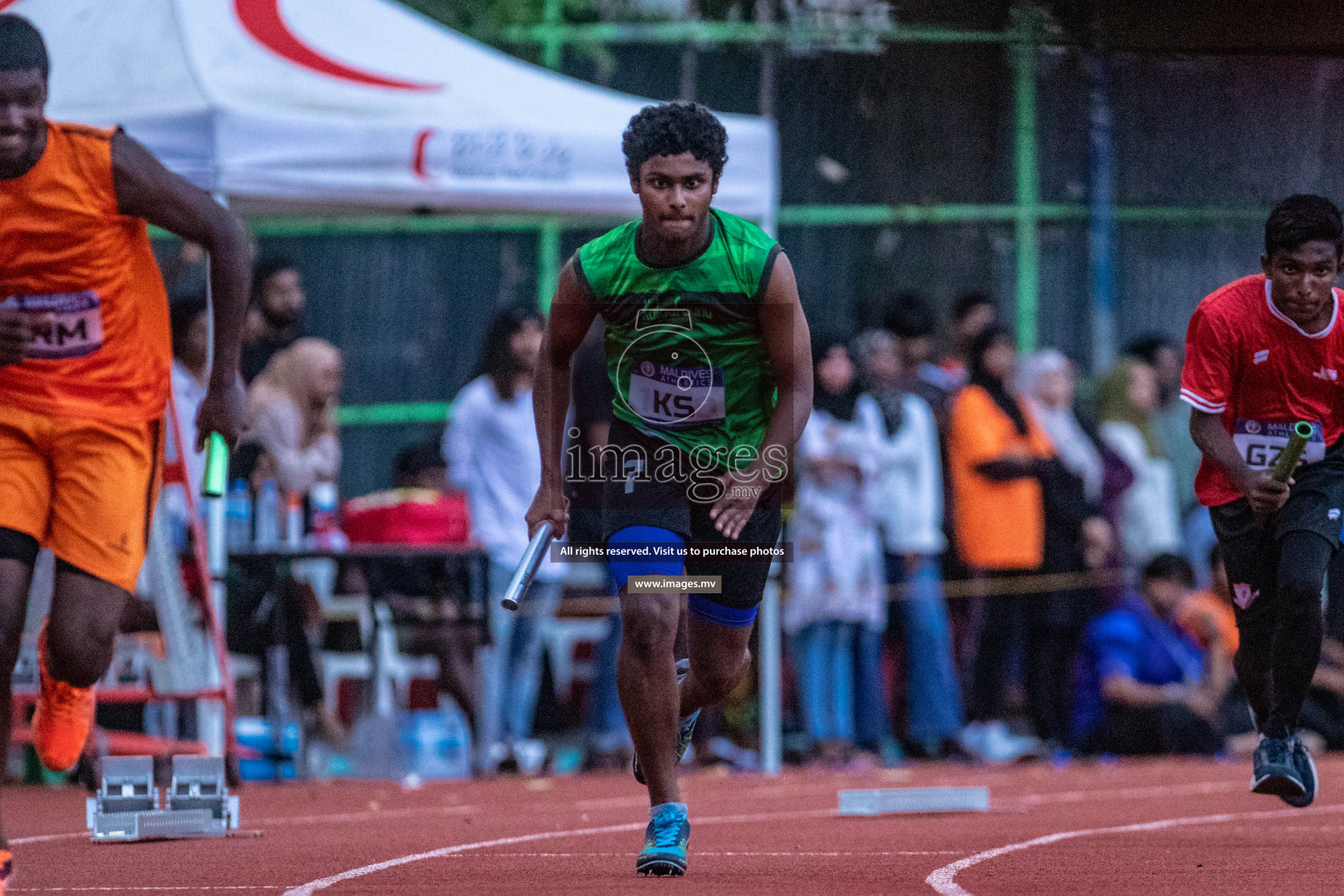 Day 4 of Inter-School Athletics Championship held in Male', Maldives on 26th May 2022. Photos by: Maanish / images.mv