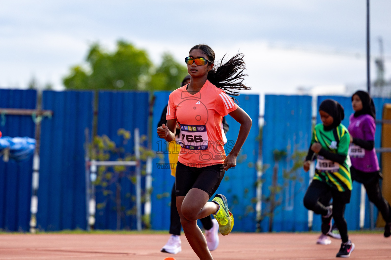 Day 2 of MWSC Interschool Athletics Championships 2024 held in Hulhumale Running Track, Hulhumale, Maldives on Sunday, 10th November 2024. 
Photos by: Hassan Simah / Images.mv