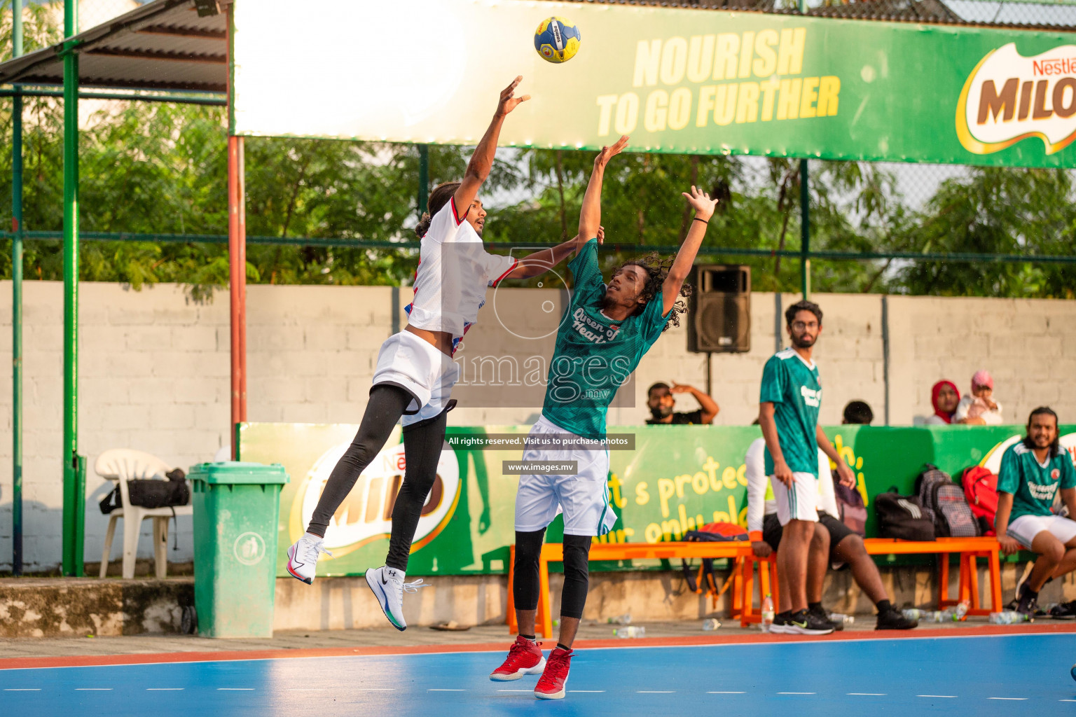 Milo 8th National Handball Tournament Day3, 17th December 2021, at Handball Ground, Male', Maldives. Photos by Shuu Abdul Sattar