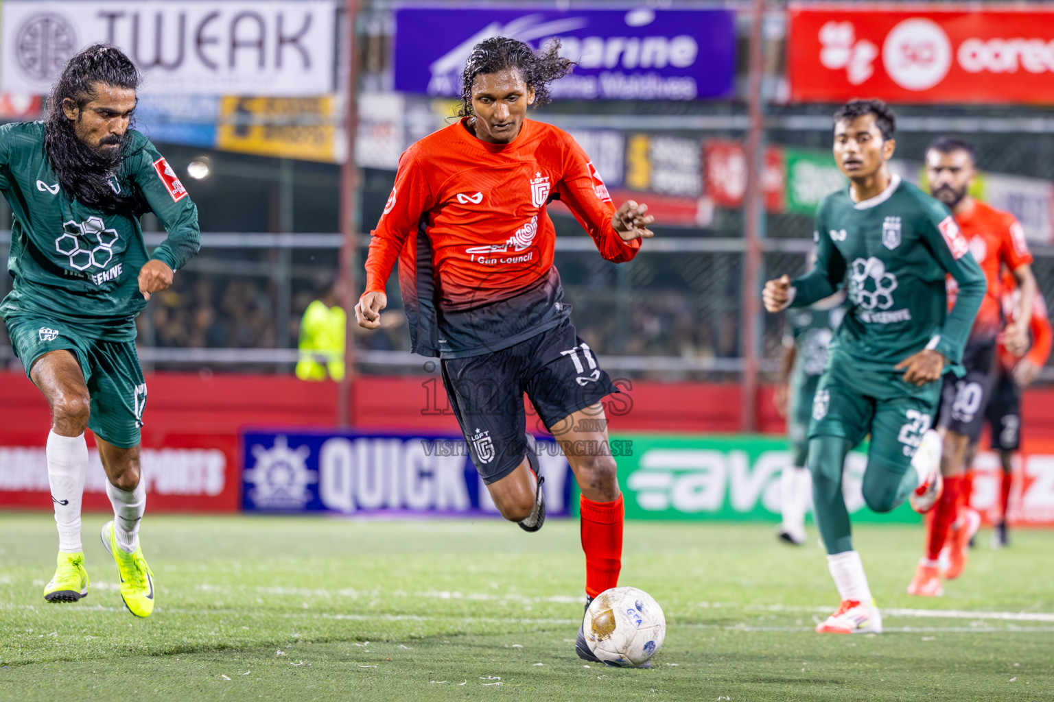 L Gan vs Th Thimarafushi in Zone Round on Day 30 of Golden Futsal Challenge 2025 was held on Monday , 3rd February 2025, in Hulhumale', Maldives.
Photos: Ismail Thoriq / images.mv