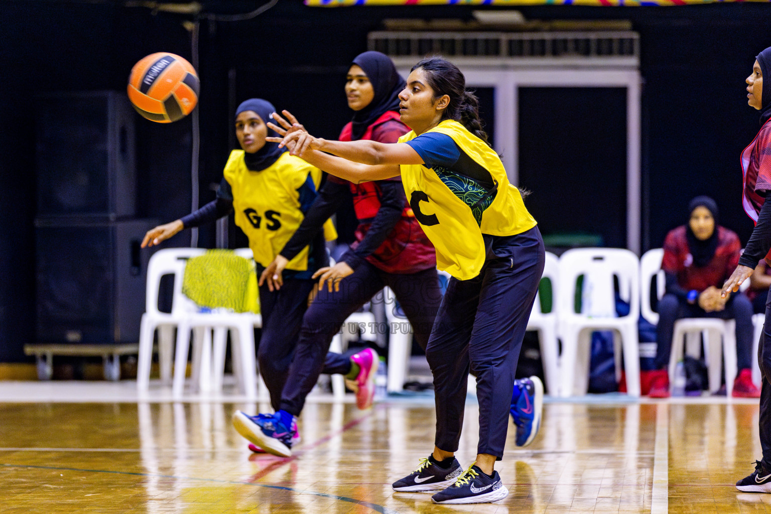 Final of 23rd Netball Association Championship was held in Social Canter at Male', Maldives on Sunday, 5th May 2024. Photos: Nausham Waheed / images.mv