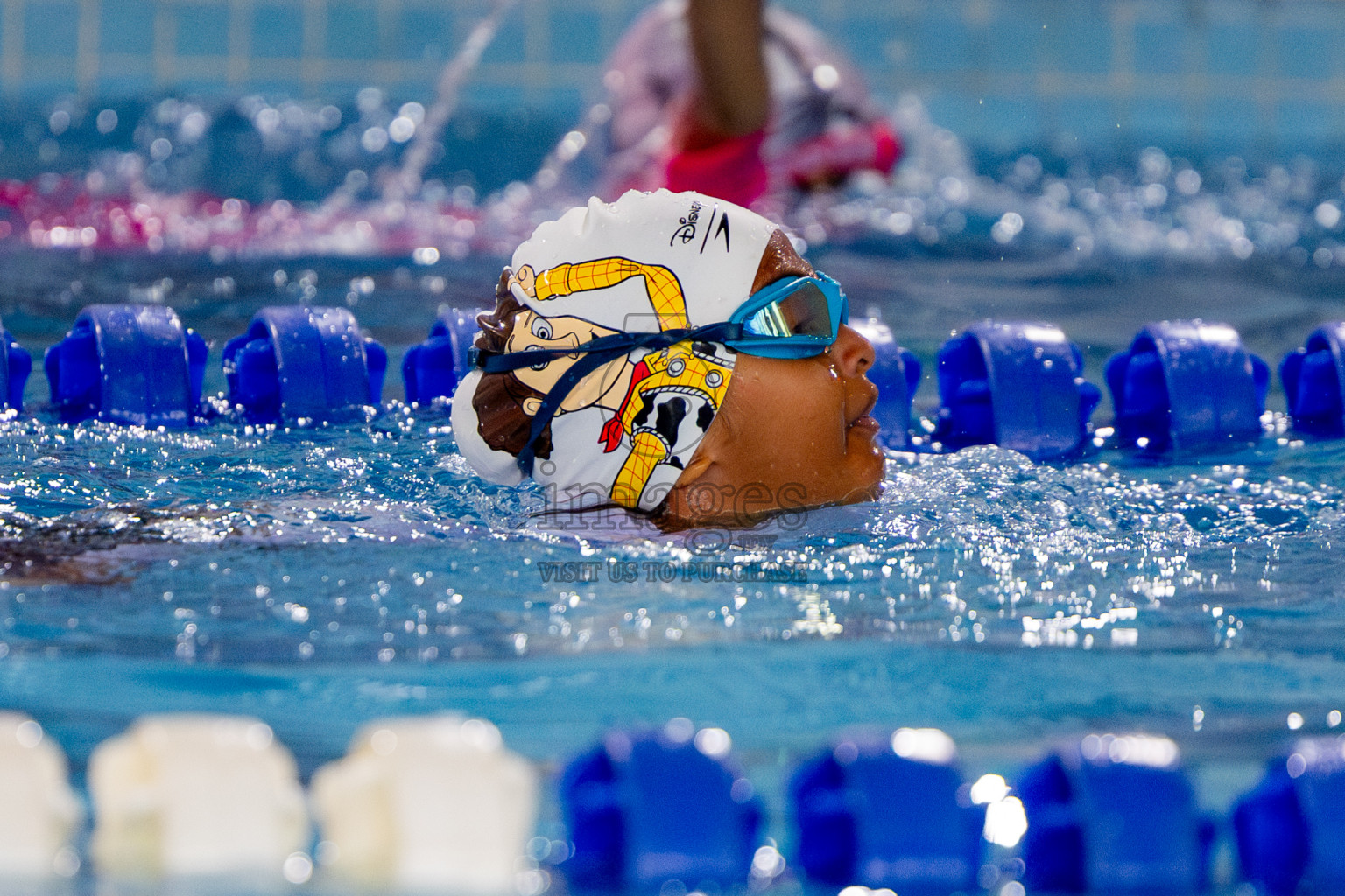 Day 1 of BML 5th National Swimming Kids Festival 2024 held in Hulhumale', Maldives on Monday, 18th November 2024. Photos: Nausham Waheed / images.mv