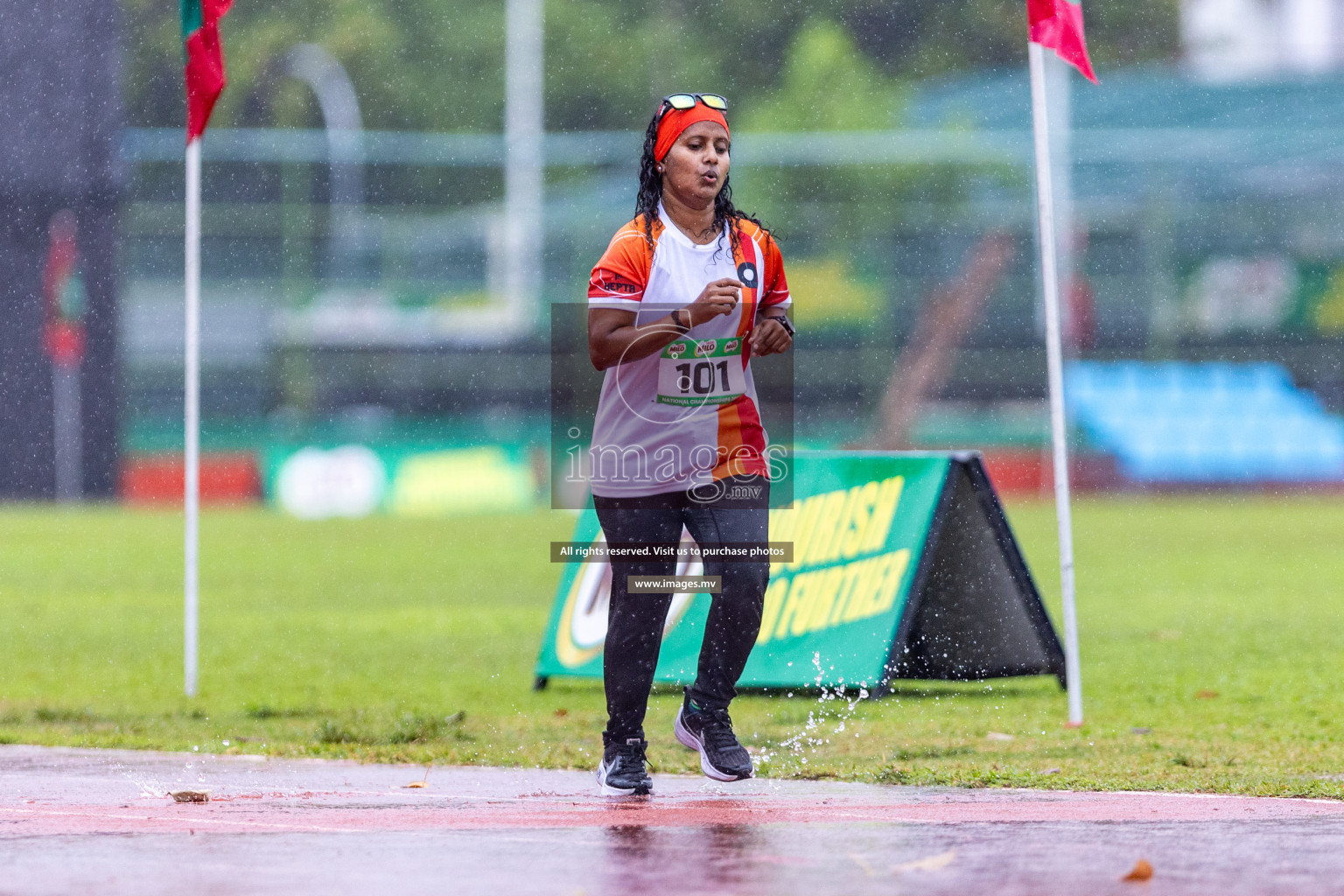 Day 2 of National Athletics Championship 2023 was held in Ekuveni Track at Male', Maldives on Friday, 24th November 2023. Photos: Nausham Waheed / images.mv