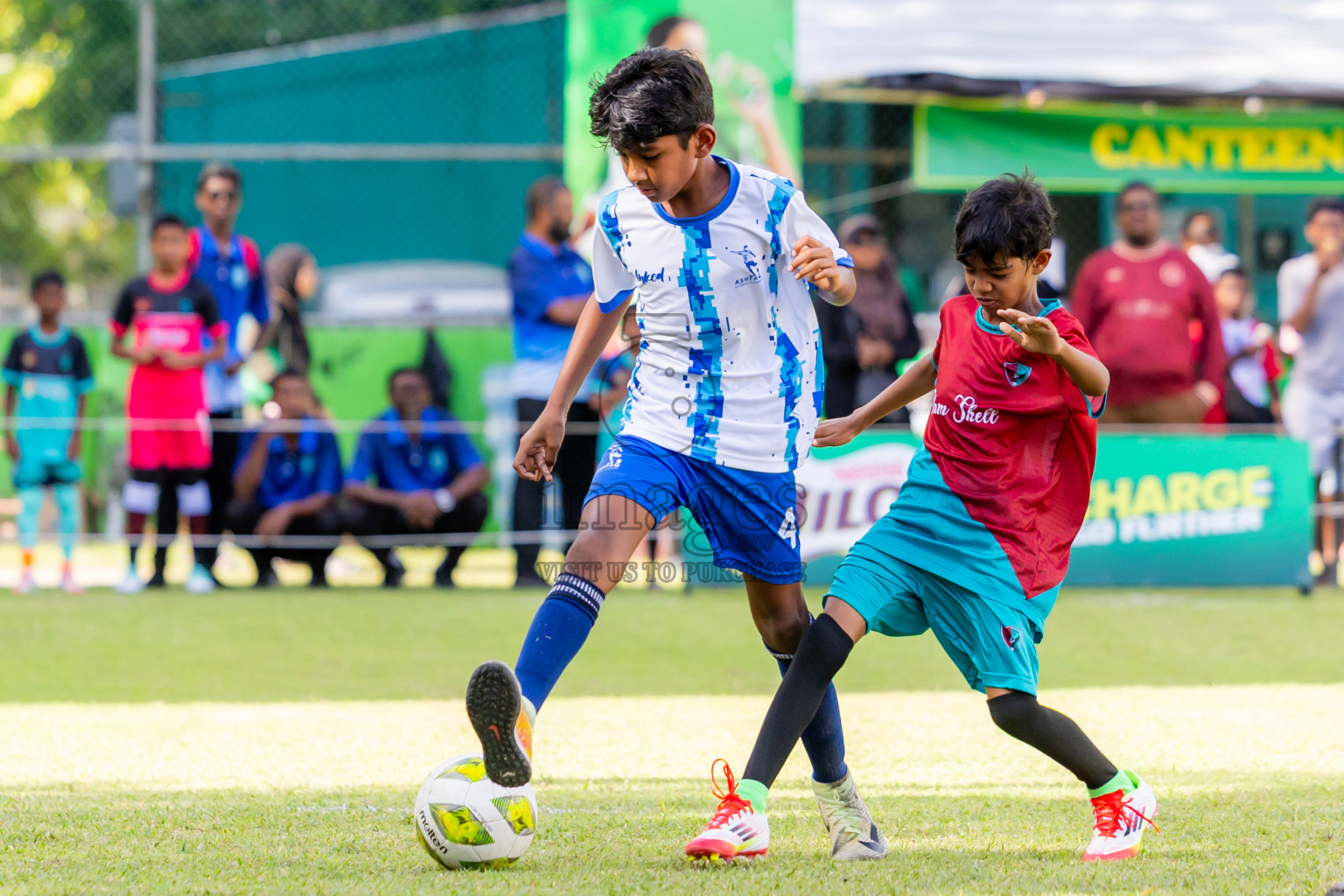 Day 1 of MILO Academy Championship 2025 (U-12) was held at Henveiru Stadium in Male', Maldives on Thursday, 1st May 2025. Photos: Nausham Waheed / images.mv
