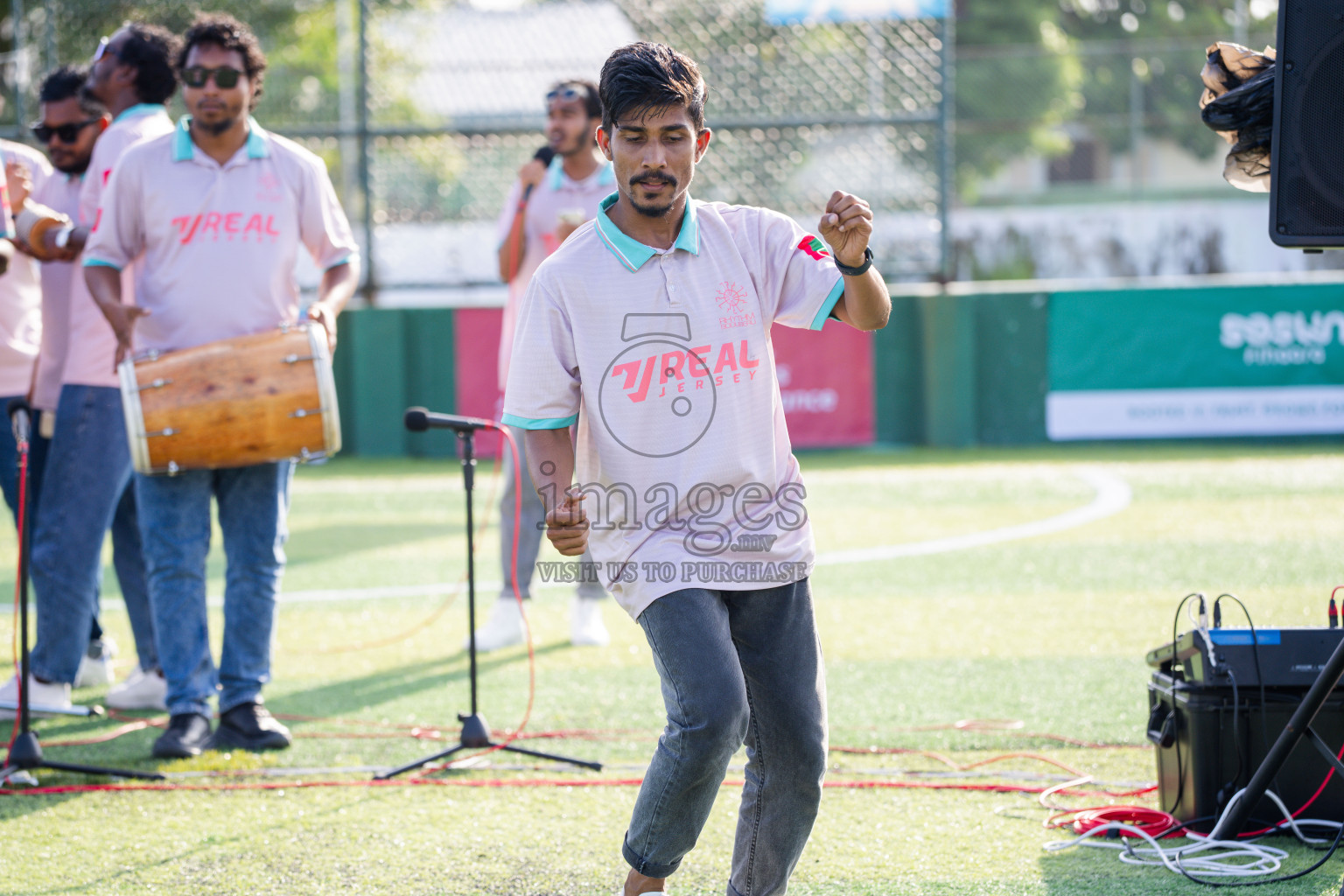 Opening Ceremony in Day 1 - Fonadhoo Youth Futsal Challenge 2025 was held in Fonadhoo Futsal Stadium, L. Fonadhoo, Maldives on Sunday, 26th October 2025 Photos: Arif Rasheed / images.mv