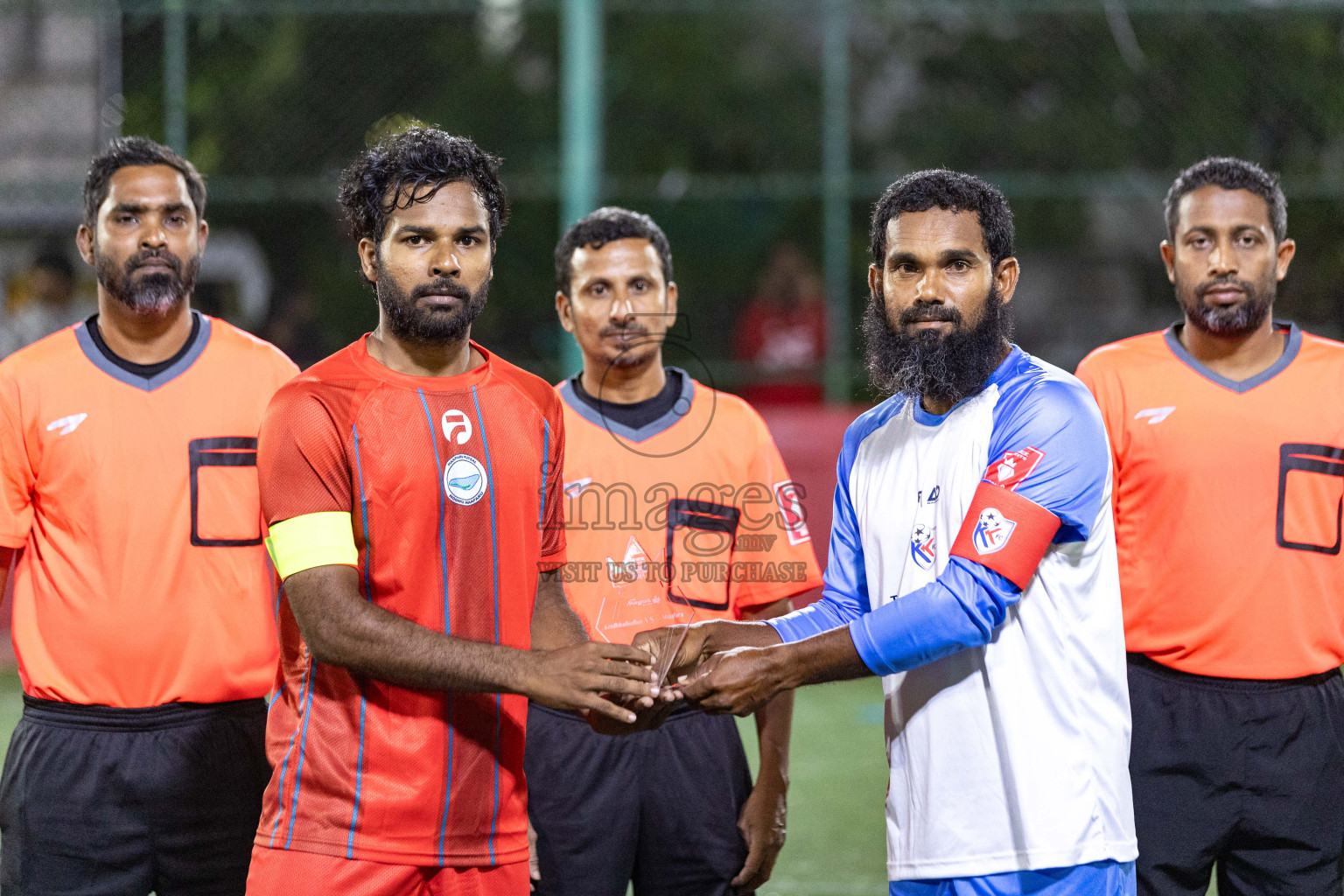 N Maafaru  vs N Kendhikulhudhoo in Day 3 of Golden Futsal Challenge 2024 was held on Wednesday, 17th January 2024, in Hulhumale', Maldives Photos: Nausham Waheed / images.mv