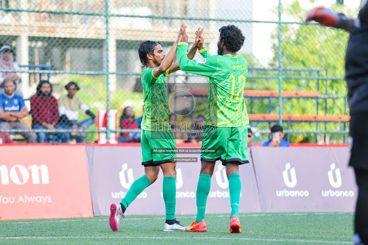 Team Allied vs Gas Club in Club Maldives Cup 2023 held in Hulhumale, Maldives, on Saturday, 22nd July 2023. Photos: Nausham Waheed / images.mv