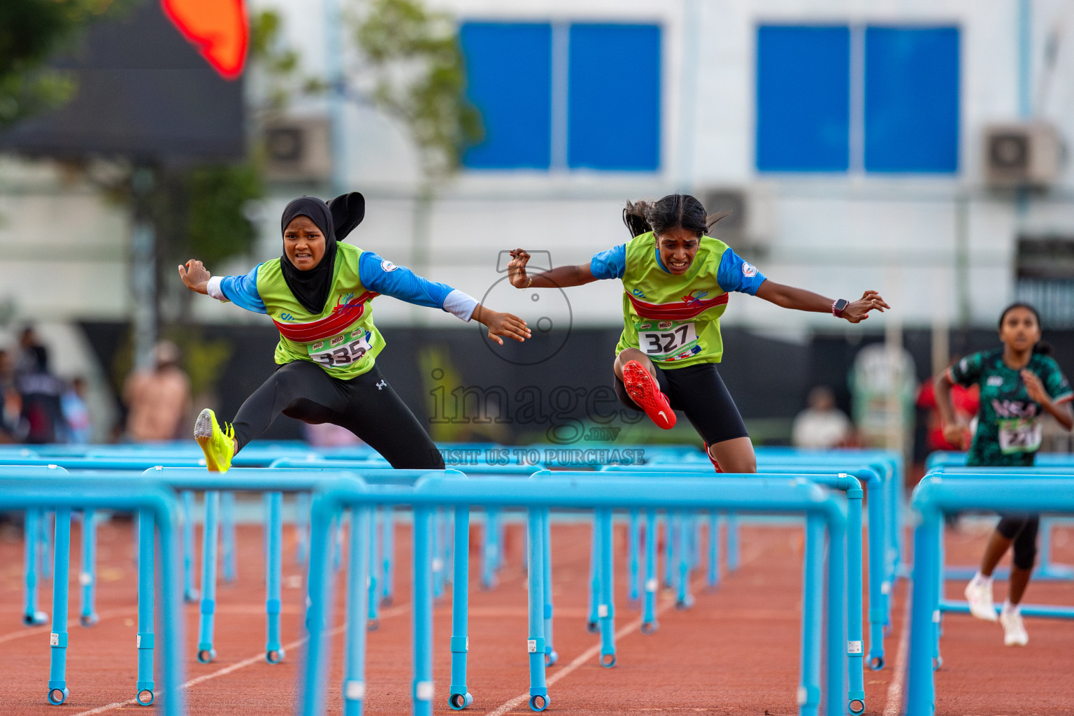 Day 2 of 12th Milo Association Championships was held in Ekuveni Track at Male', Maldives on Friday, 25th April 2025. Photos: Ismail Thoriq / images.mv