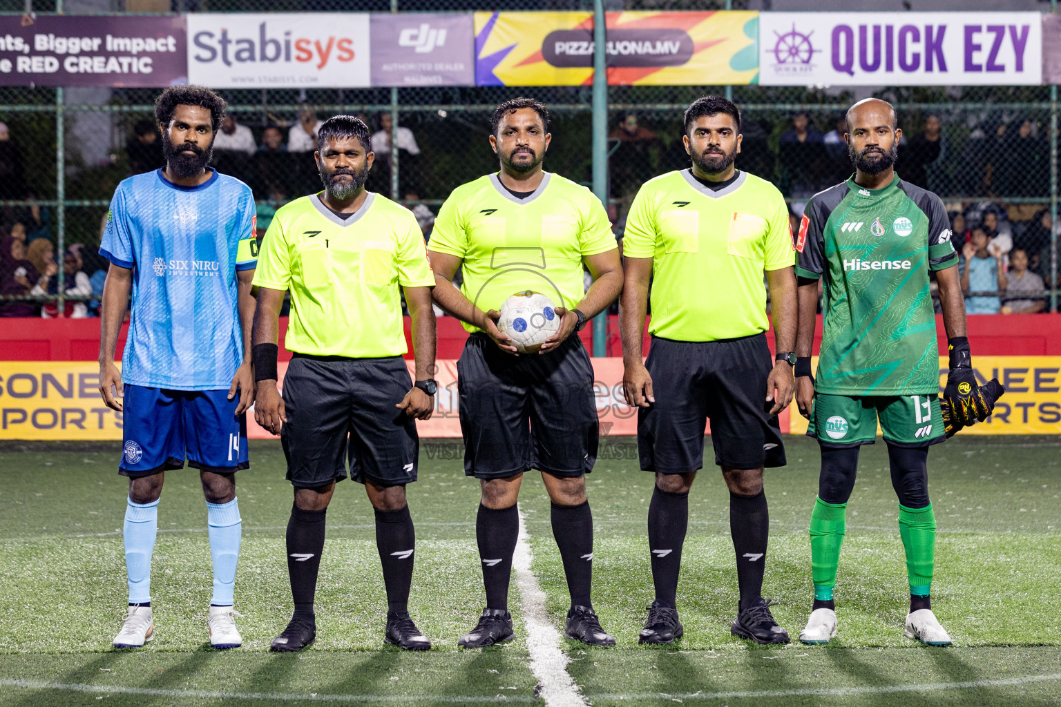 M Dhiggaru vs M Mulak in Day 12 of Golden Futsal Challenge 2025 was held on Thursday, 16th January 2025, in Hulhumale', Maldives.
Photos: Hassan Simah / images.mv