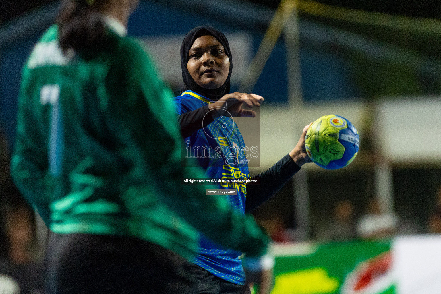 Day 1 of 7th Inter-Office/Company Handball Tournament 2023, held in Handball ground, Male', Maldives on Friday, 16th September 2023 Photos: Nausham Waheed/ Images.mv