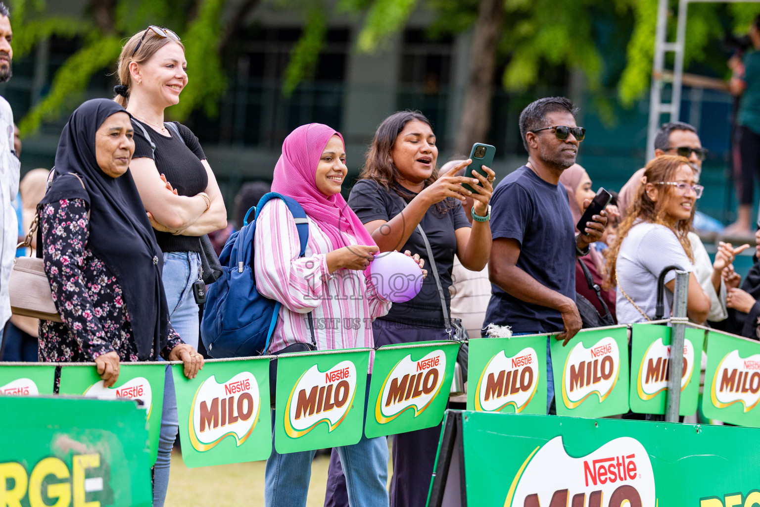 Day 1 of MILO SVAM Juniors 2025 (U-8) was held at Henveiru Stadium in Male', Maldives on Thursday, 26th June 2025. 
Photos: Hassan Simah / images.mv