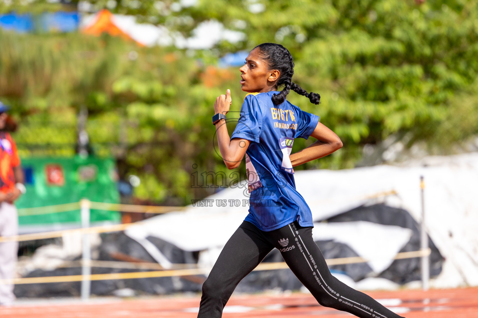 Day 2 of MWSC Interschool Athletics Championships 2024 held in Hulhumale Running Track, Hulhumale, Maldives on Sunday, 10th November 2024. 
Photos by:  Hassan Simah / Images.mv