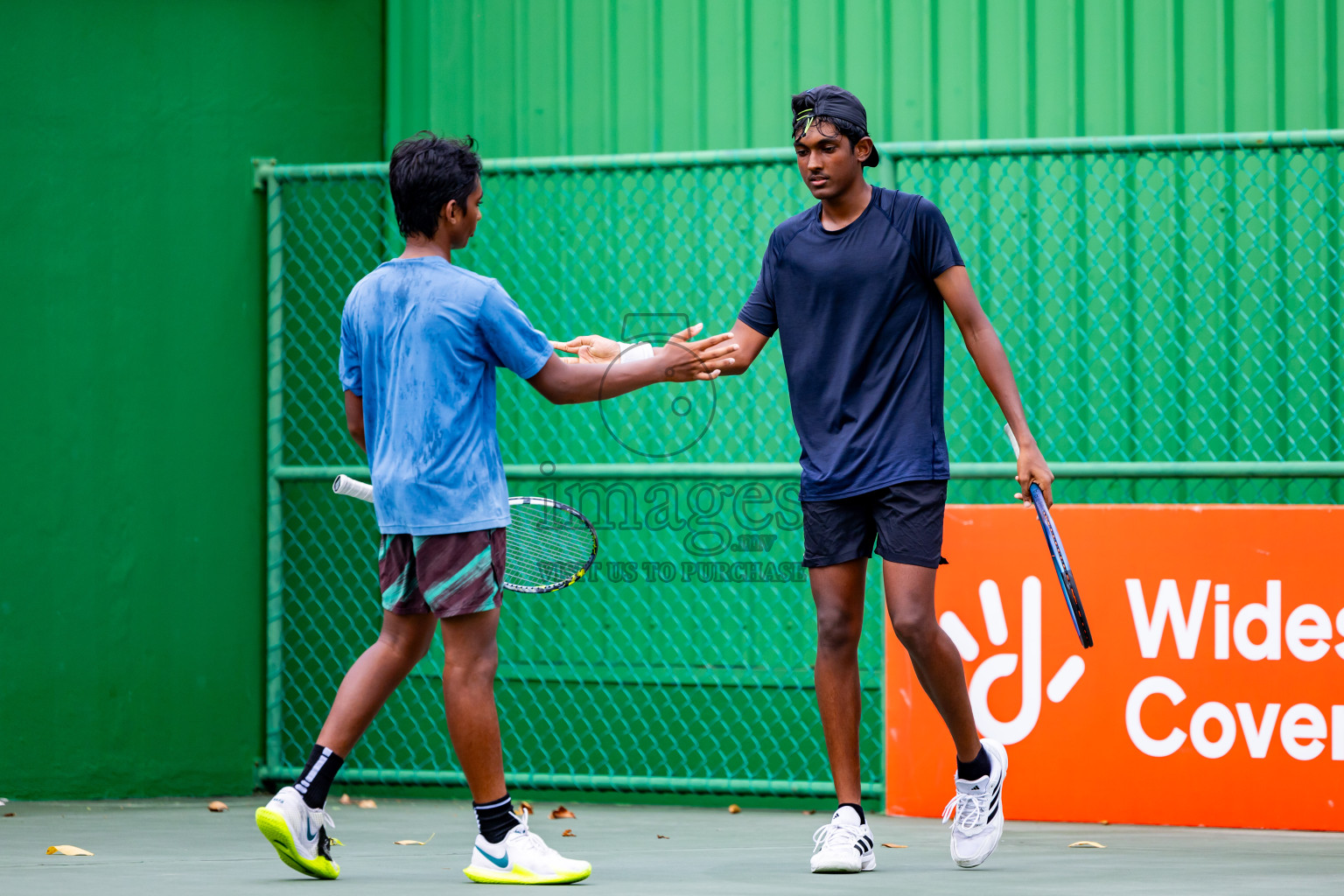 Day 5 of ATF Maldives Junior Open Tennis was held in Male' Tennis Court, Male', Maldives on Monday, 16th December 2024. Photos: Nausham Waheed/ images.mv