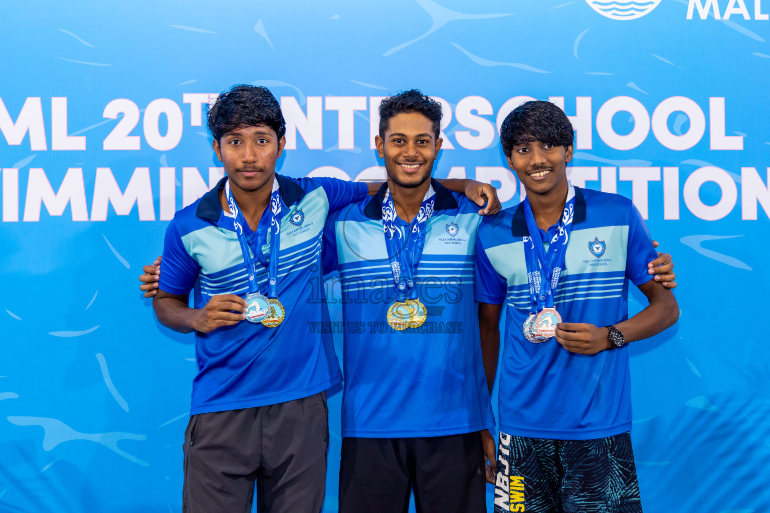 Day 5 of 20th Inter-school Swimming Competition 2024 held in Hulhumale', Maldives on Wednesday, 16th October 2024. Photos: Nausham Waheed / images.mv