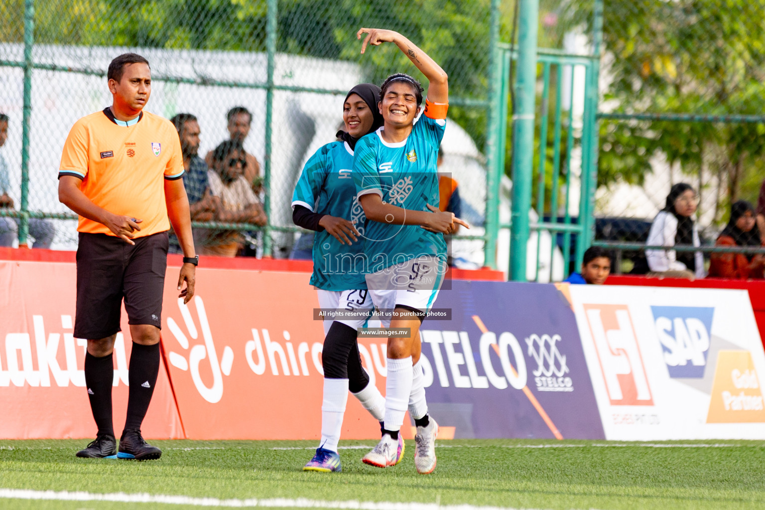 WAMCO vs MACL in 18/30 Futsal Fiesta Classic 2023 held in Hulhumale, Maldives, on Tuesday, 18th July 2023 Photos: Hassan Simah / images.mv