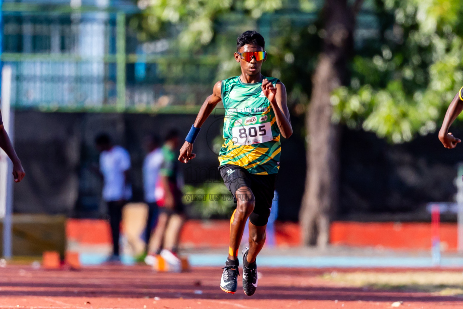 Day 1 of Inter-school Athletics Championship 2025 held in Ekuveni Synthetic Track, Male', Maldives on Monday, 06th October 2025. Photos by: Nausham Waheed / Images.mv