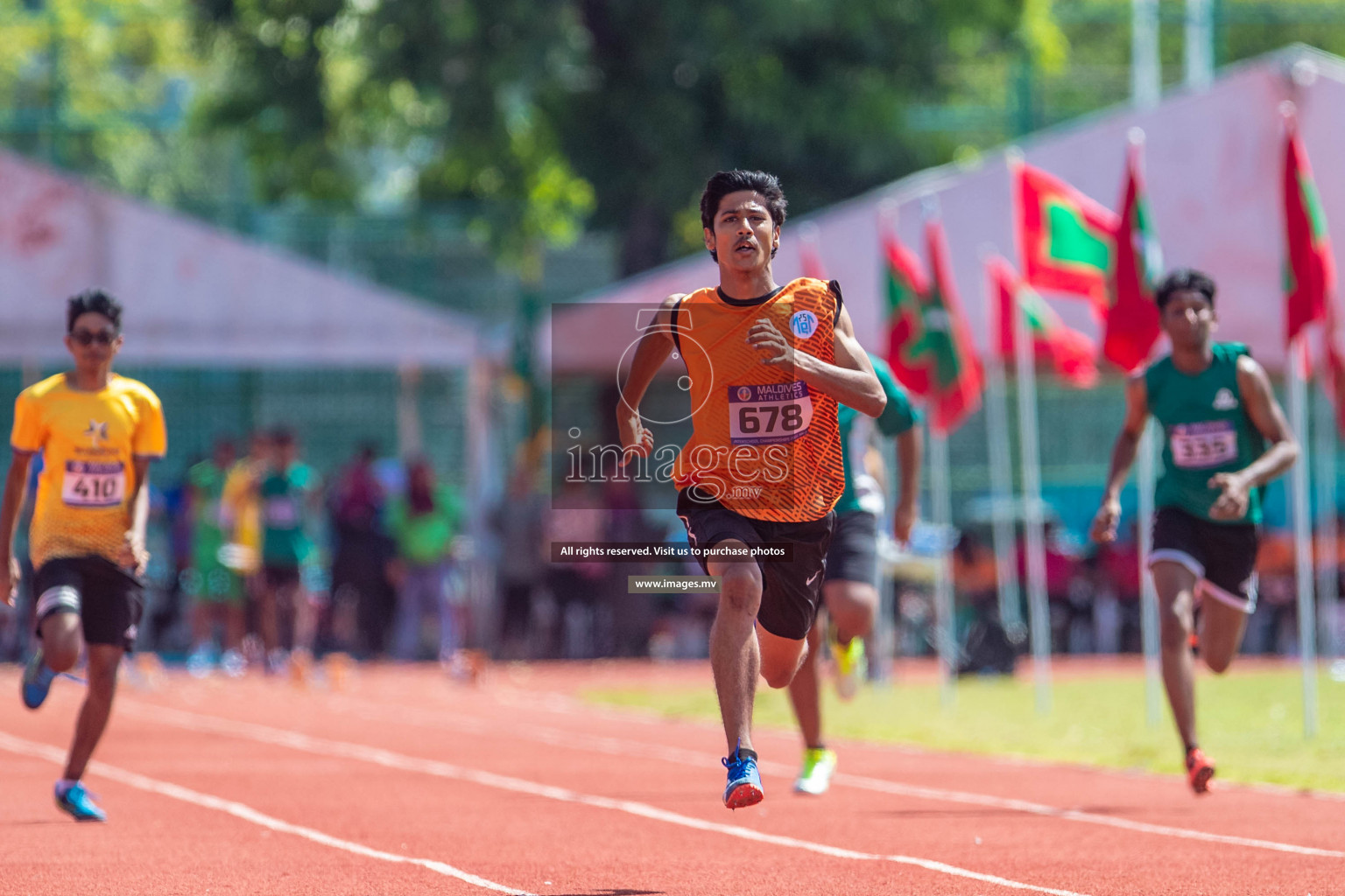 Day 1 of Inter-School Athletics Championship held in Male', Maldives on 22nd May 2022. Photos by: Maanish / images.mv