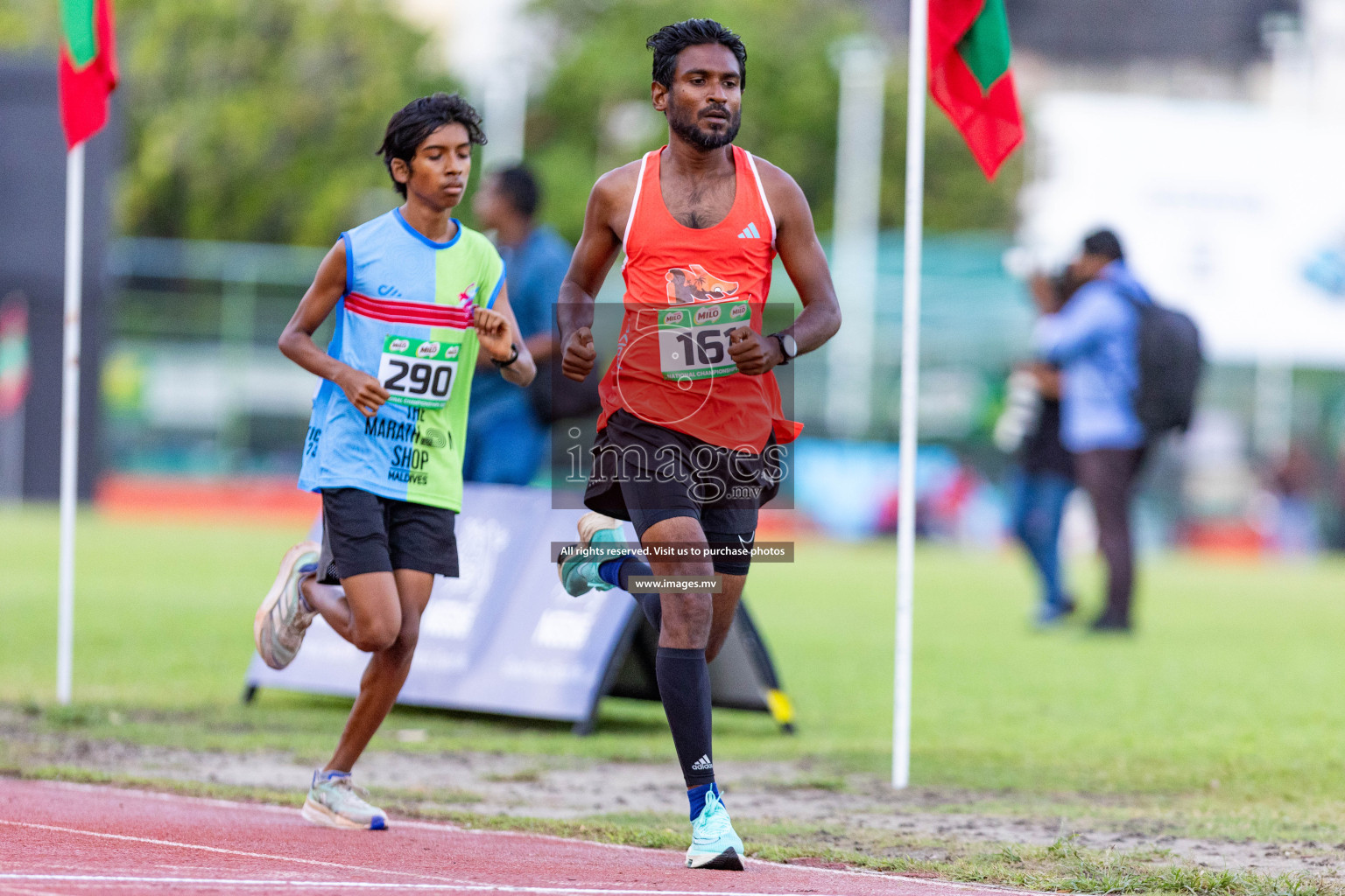 Day 1 of National Athletics Championship 2023 was held in Ekuveni Track at Male', Maldives on Thursday 23rd November 2023. Photos: Nausham Waheed / images.mv