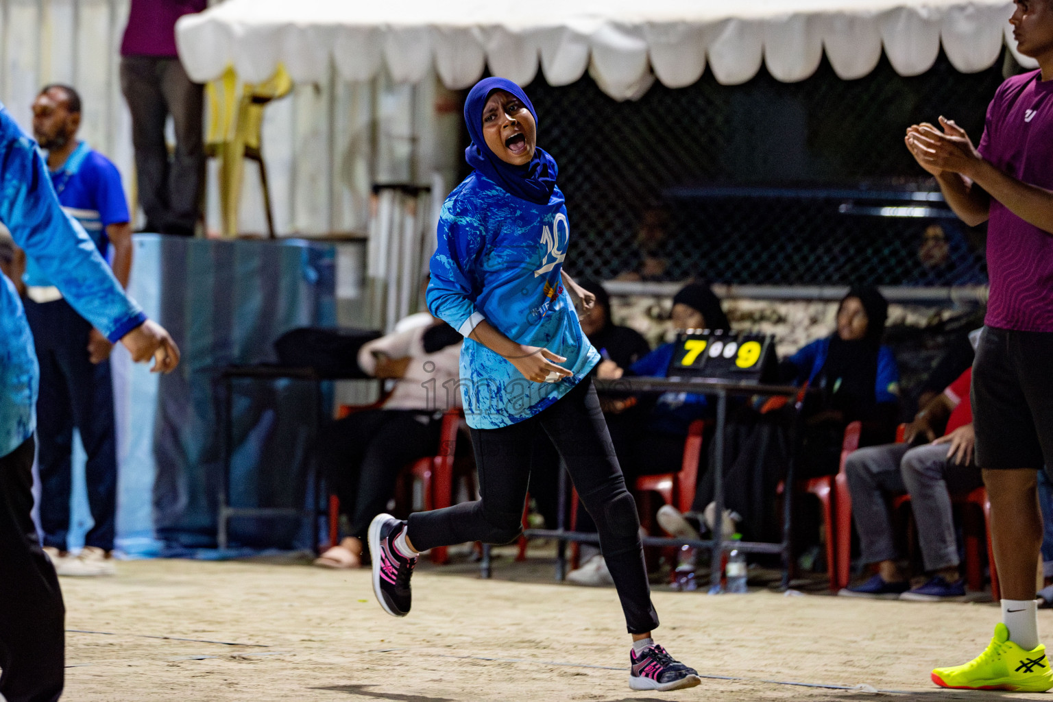 U19 Male and Atoll Girl's Finals in Day 9 of Interschool Volleyball Tournament 2024 was held in ABC Court at Male', Maldives on Saturday, 30th November 2024. Photos: Hassan Simah / images.mv