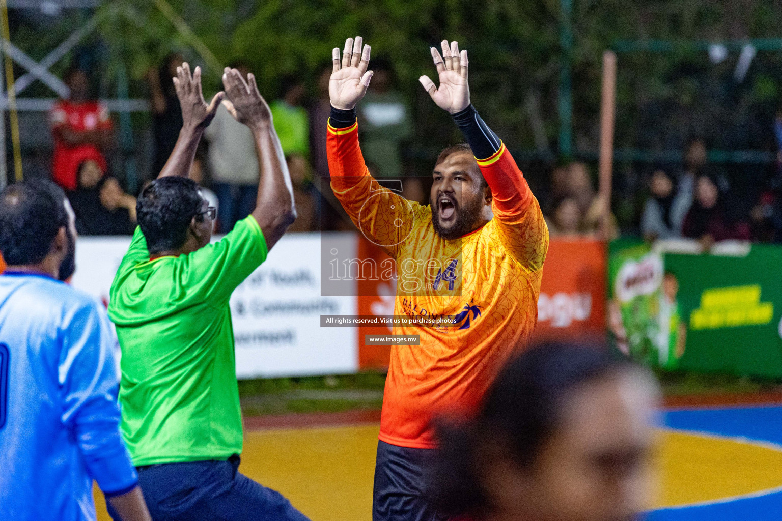 2nd Division Final of 7th Inter-Office/Company Handball Tournament 2023, held in Handball ground, Male', Maldives on Monday, 25th October 2023 Photos: Nausham Waheed/ Images.mv