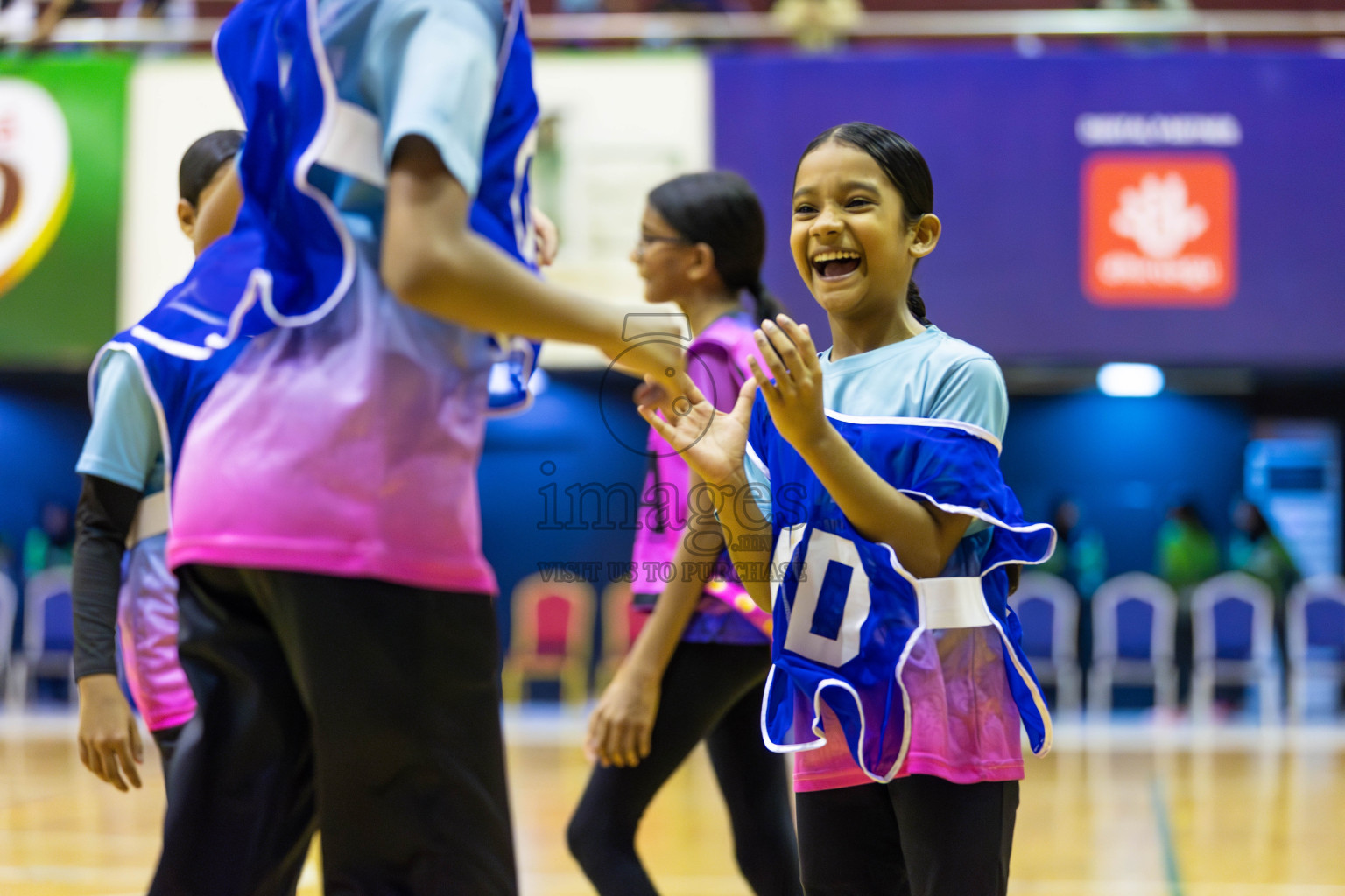 Netkids vs N sports Academy in Day 3 of 3rd Netball Junior Championship, held at Social Center on Wednesday 22nd January 2025 . Photos: Shuu Abdul Sattar / images.mv
