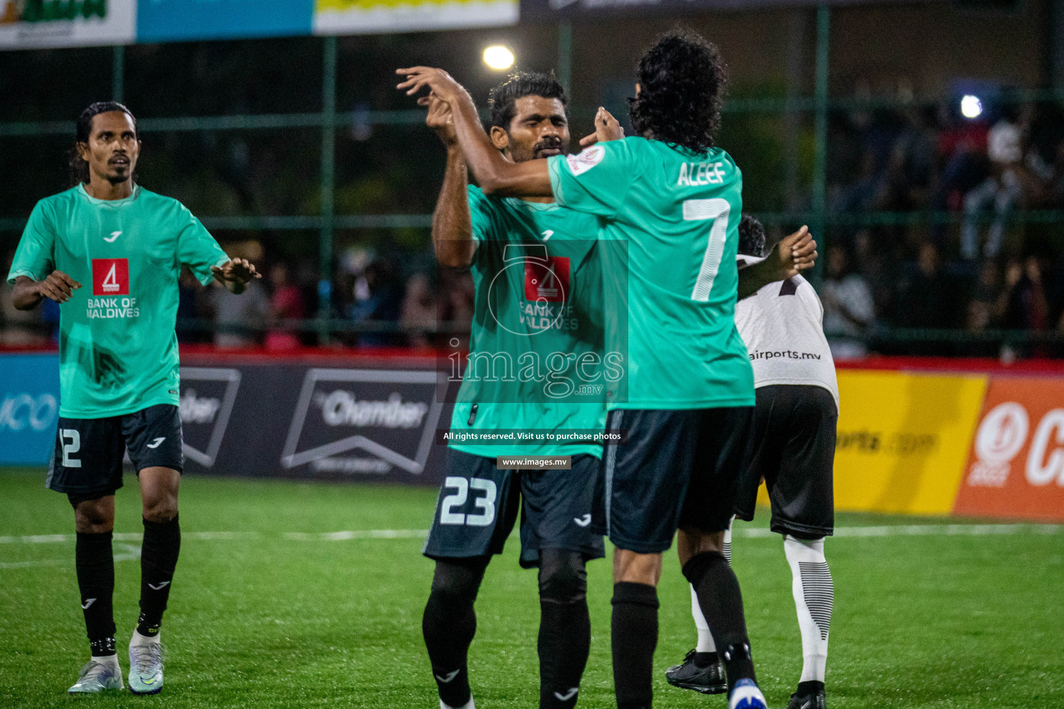 United BML vs Club Airports in Club Maldives Cup 2022 was held in Hulhumale', Maldives on Saturday, 15th October 2022. Photos: Hassan Simah/ images.mv