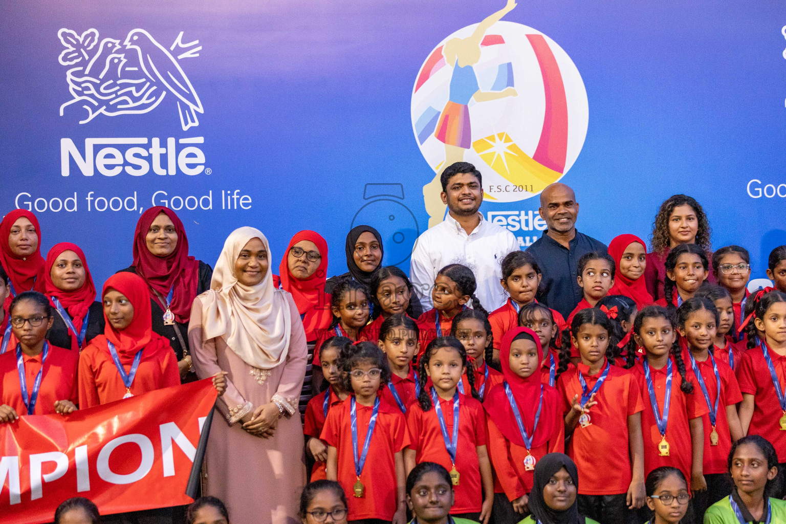 Day 3 of Nestle' Kids Netball Fest 2023 held in Henveyru Stadium, Male', Maldives on Saturday, 2nd December 2023.
Photos: Ismail Thoriq / images.mv