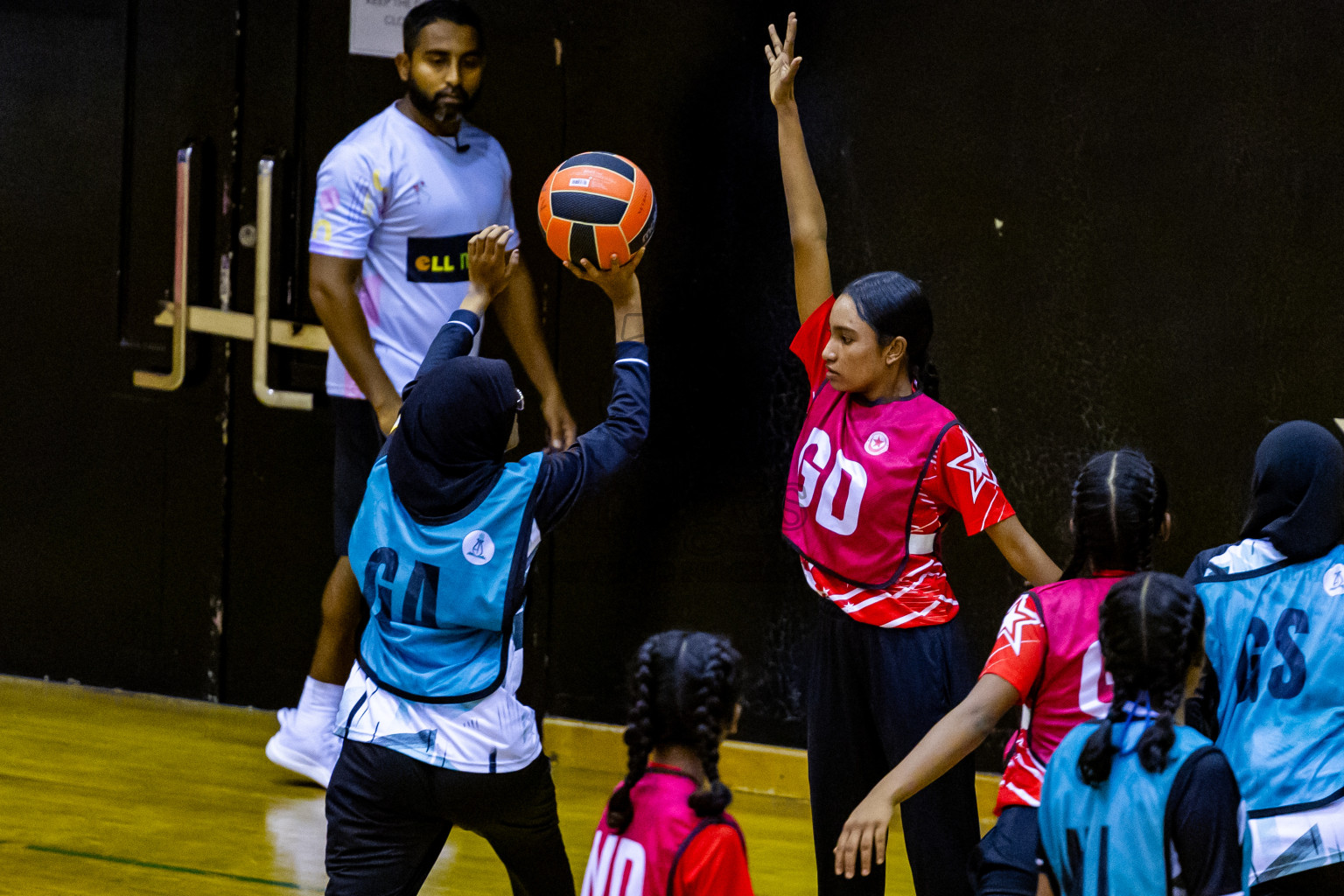 Day 14 of 25th Inter-School Netball Tournament was held in Social Center at Male', Maldives on Sunday, 25th August 2024. Photos: Nausham Waheed / images.mv