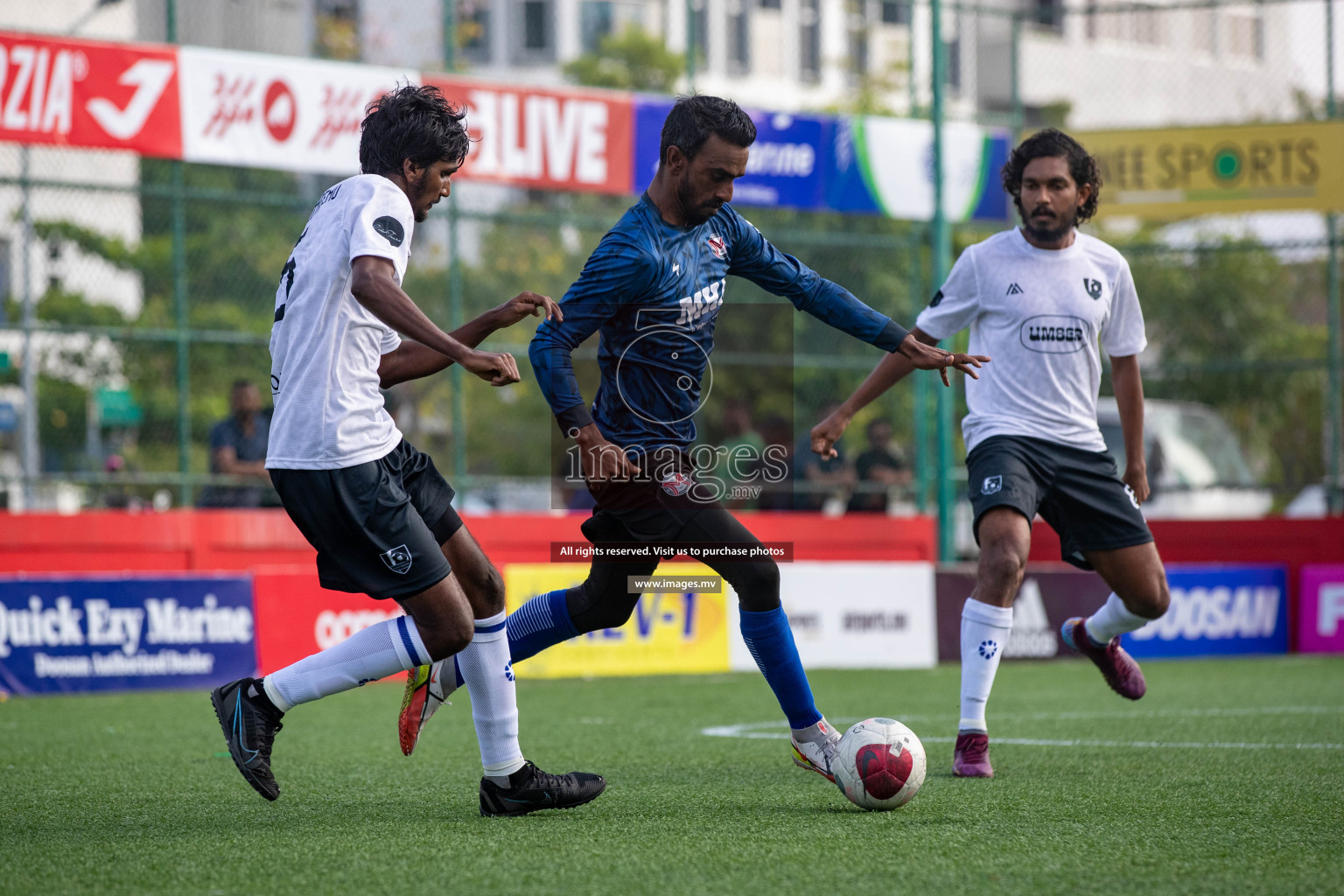 SH. Maroshi vs SH. Kanditheem in Day 7 of Golden Futsal Challenge 2023 on 11 February 2023 in Hulhumale, Male, Maldives