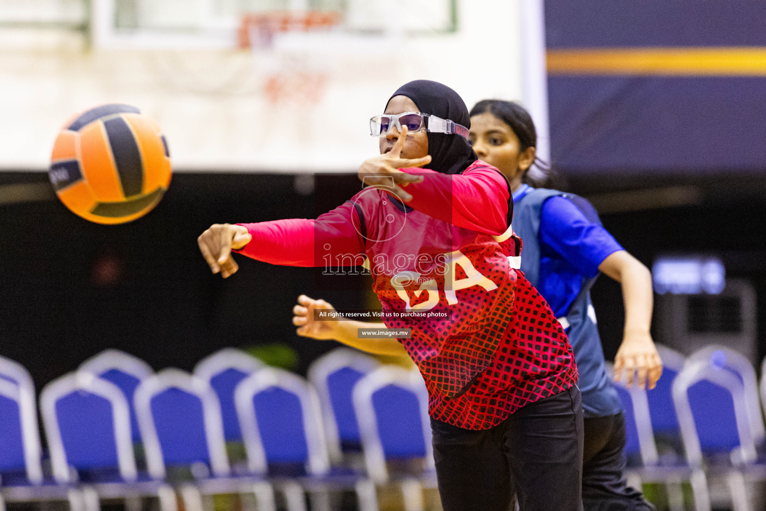 Day5 of 24th Interschool Netball Tournament 2023 was held in Social Center, Male', Maldives on 31st October 2023. Photos: Nausham Waheed / images.mv