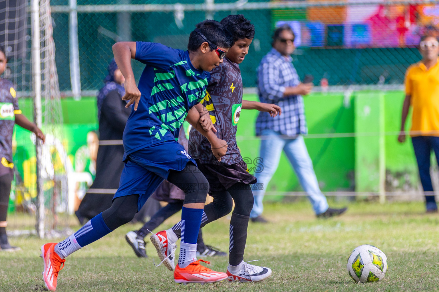 Day 2  of MILO Academy Championship 2024 - U12 was held at Henveiru Grounds in Male', Maldives on Thursday, 5th July 2024. Photos: Shuu Abdul Sattar / images.mv