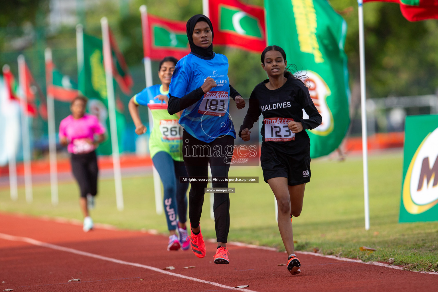 Day 1 from 30th National Athletics Championship 2021 held from 18 - 20 November 2021 in Ekuveni Synthetic Track